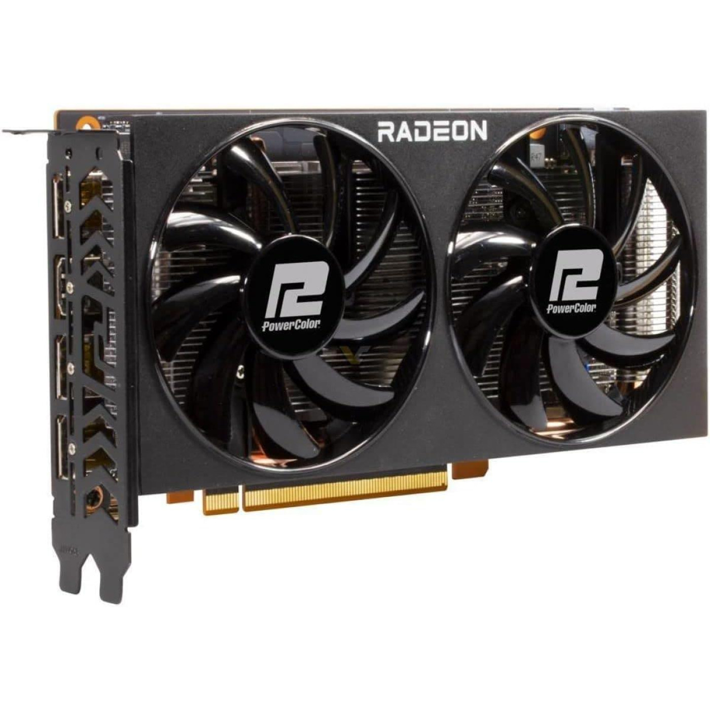 Відеокарта PowerColor AMD Radeon RX 6600 XT 8Gb Fighter (AXRX 6600XT 8GBD6-3DH) (GDDR6, 128 bit, PCI-E v4.0 x16)