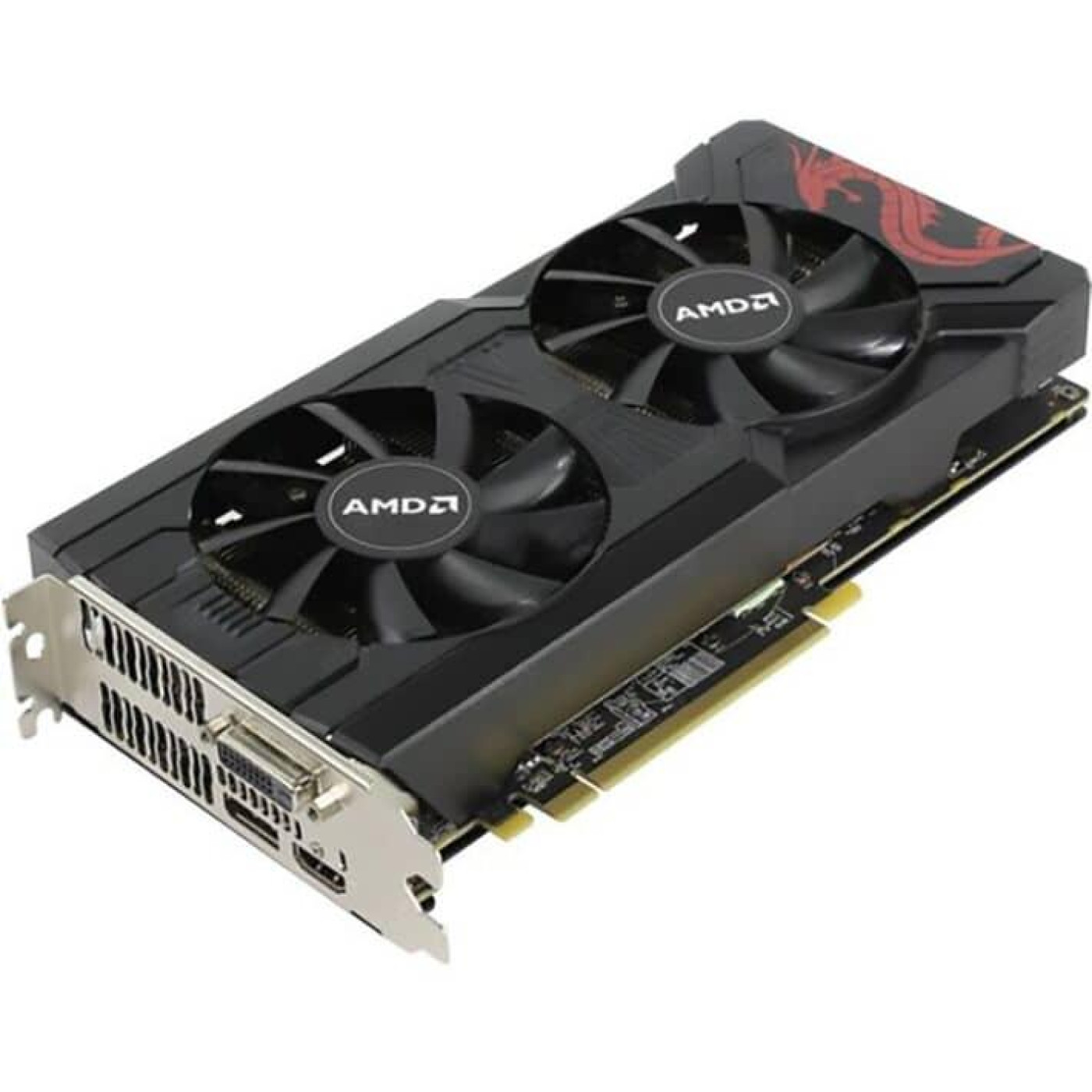 Видеокарта PowerColor AMD Radeon RX 470 4Gb Red Dragon (AXRX470 4GBD5-DHDM) (GDDR5, 256 bit, PCI-E v3.0) Б/у