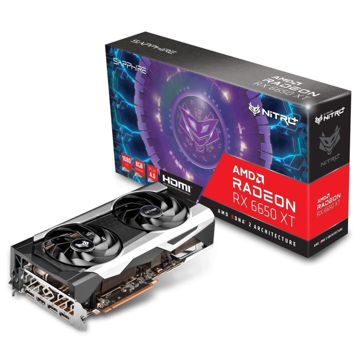 Відеокарта Sapphire AMD Radeon RX 6650 XT 8GB Nitro+ (11319-99-90G) (GDDR6, 128 bit, PCI-E v4.0 x8) FR