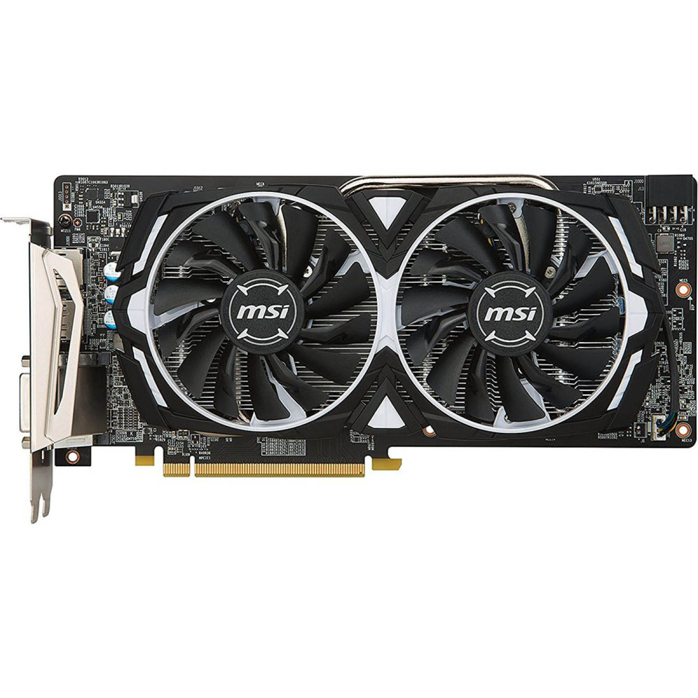 Відеокарта MSI AMD Radeon RX 580 8Gb Armor OC (Radeon RX 580 ARMOR 8G OC) (GDDR5, 256 bit, PCI-E 3.0 x16) Б/в
