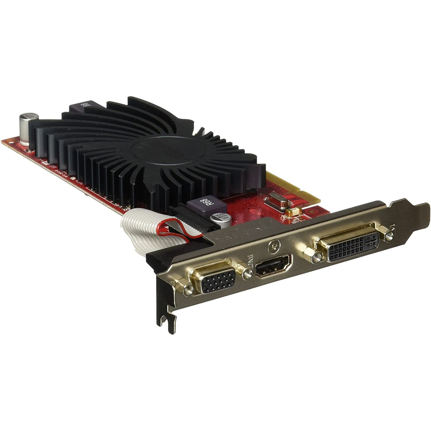 Видеокарта ASUS AMD Radeon HD5450 512Mb DDR3 (EAH5450 SILENT/DI/512MD3/V2(LP)) (GDDR3, 64 bit, PCI-E 3.0 x16) Б/у