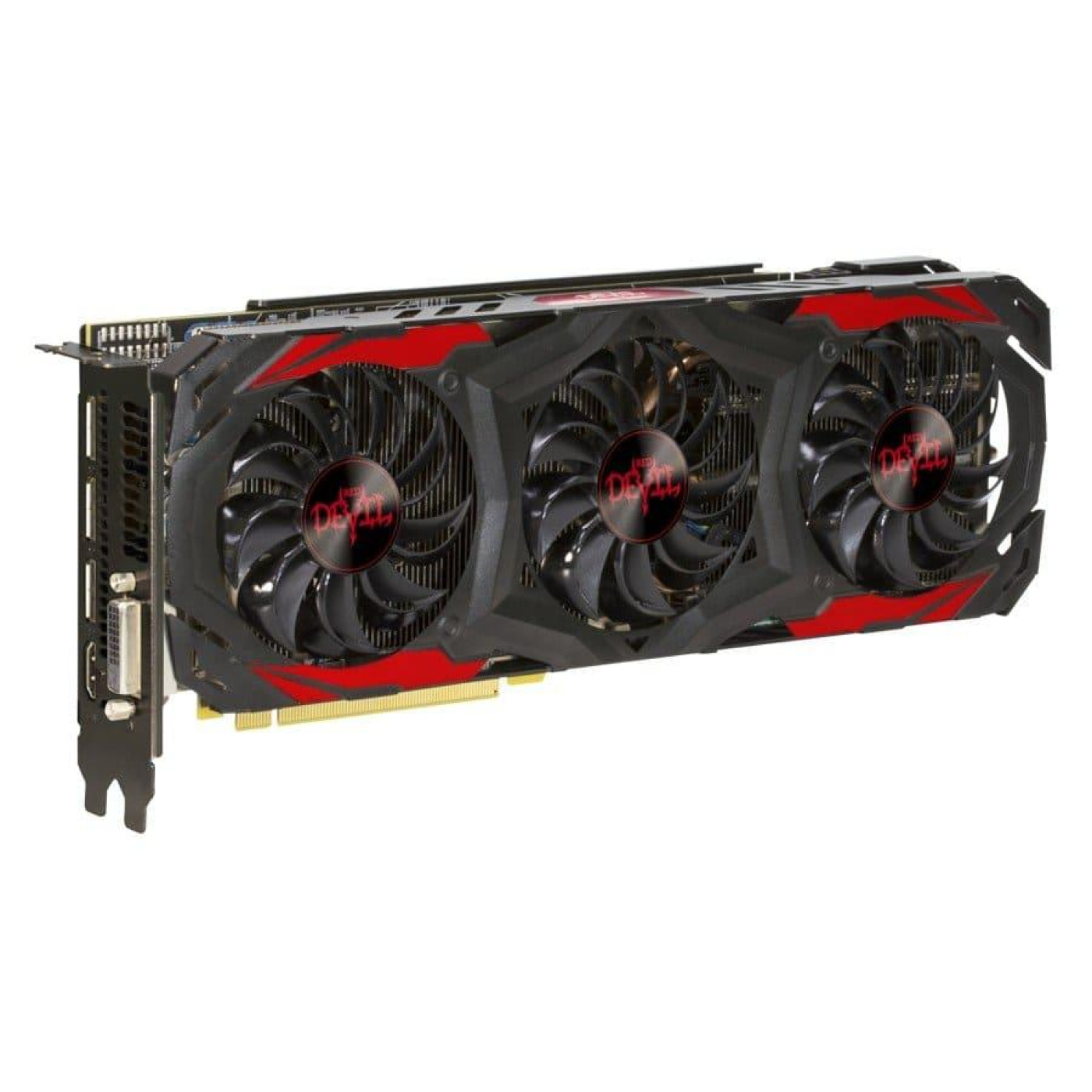 Видеокарта PowerColor AMD Radeon RX 570 4GB Red Devil (AXRX 570 4GBD5-3DH/OC) (GDDR5, 256 bit, PCI-E 3.0 x16) FR