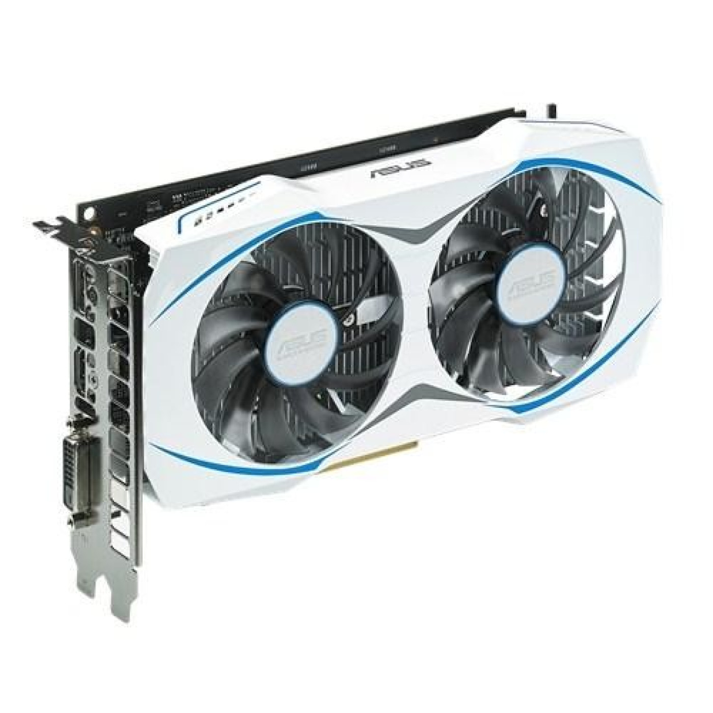 Видеокарта ASUS AMD Radeon RX 460 2Gb Dual White OC (DUAL-RX460-O2G) (GDDR5, 128 bit, PCI-E 3.0 x16) Б/у