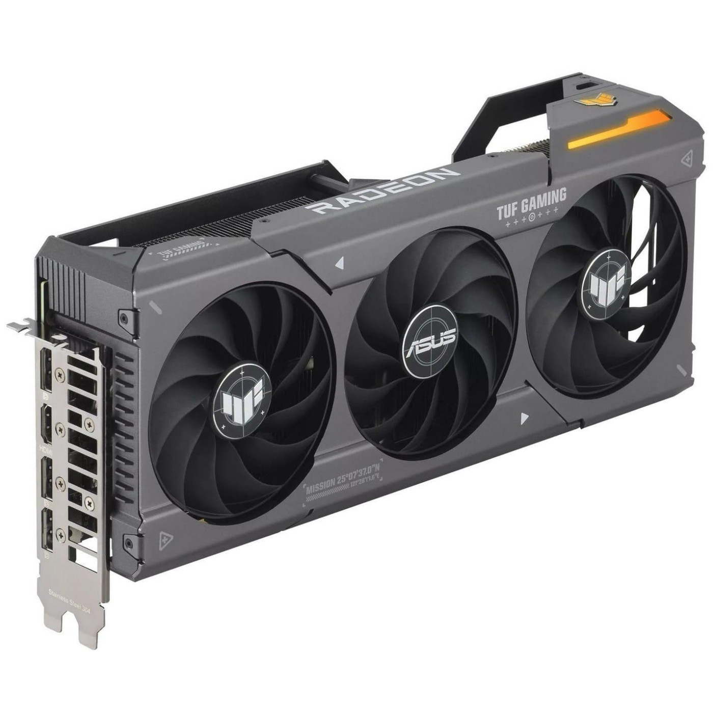 Видеокарта ASUS AMD Radeon RX 7600 XT 16GB TUF OC (TUF-RX7600XT-O16G-GAMING) (GDDR6, 128 bit, PCI-E 4.0 x8)