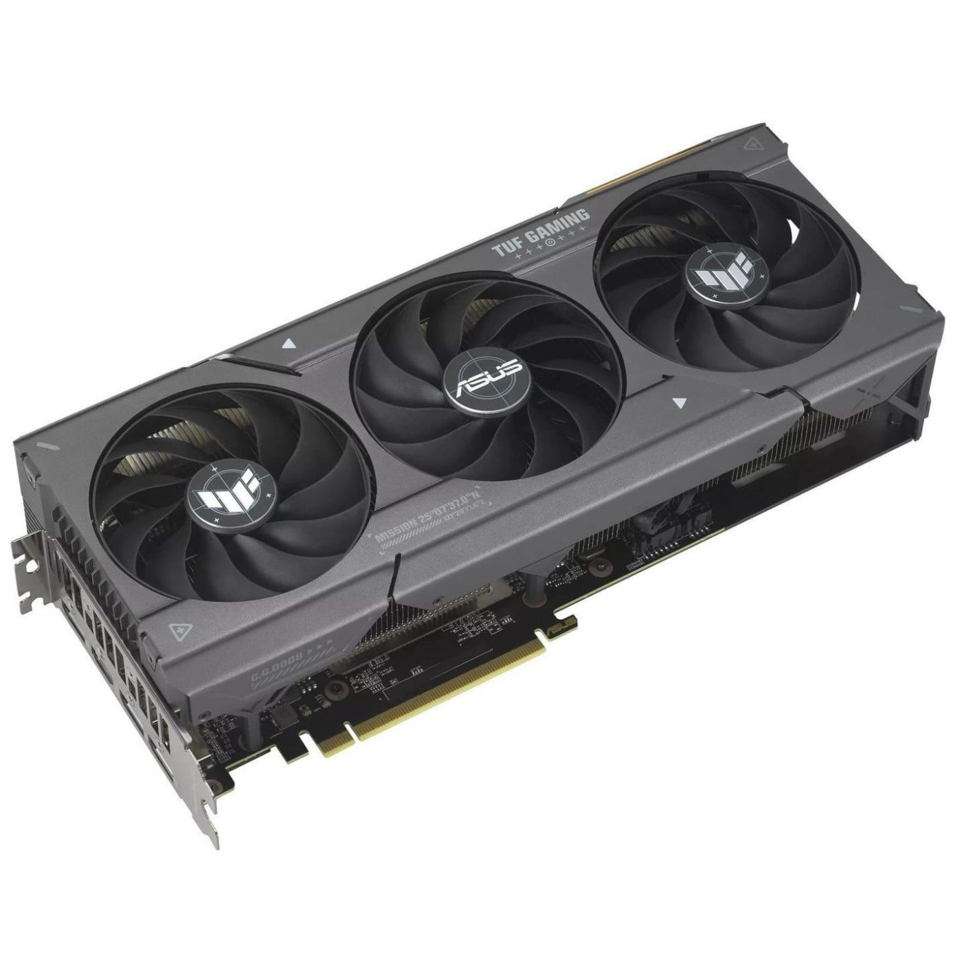 Видеокарта ASUS AMD Radeon RX 7600 XT 16GB TUF OC (TUF-RX7600XT-O16G-GAMING) (GDDR6, 128 bit, PCI-E 4.0 x8)