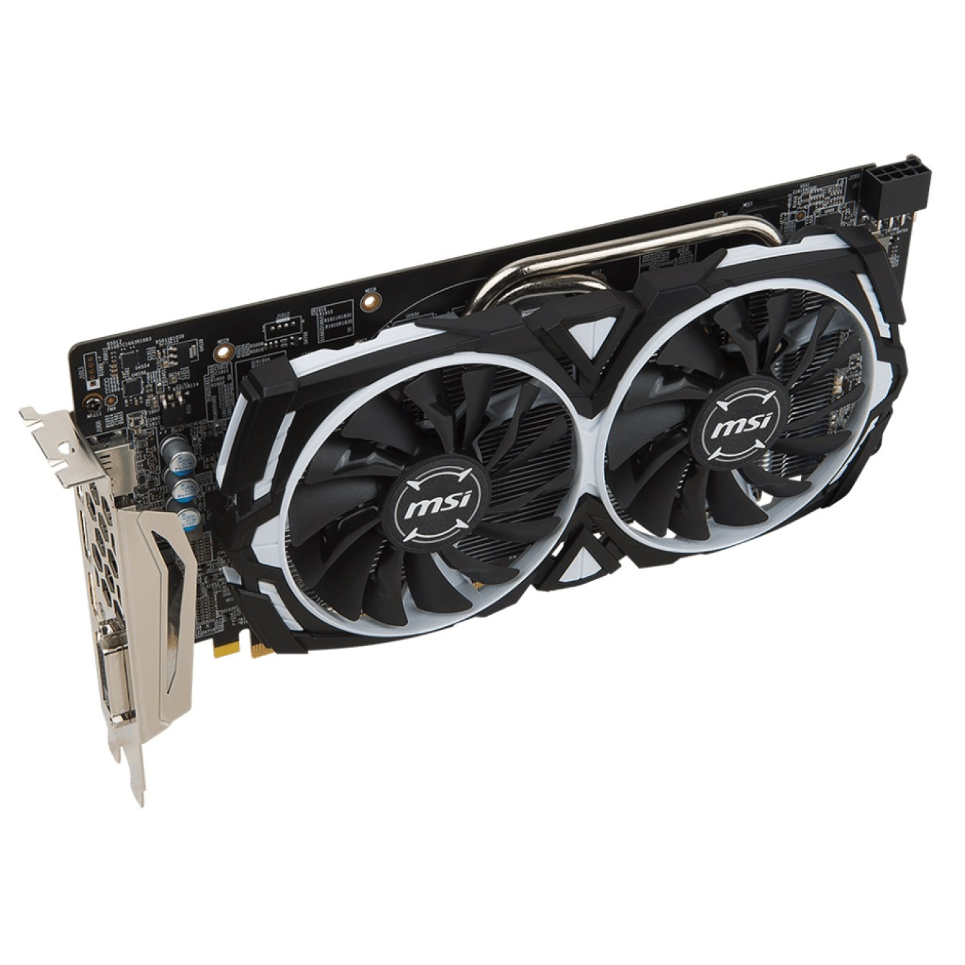 Видеокарта MSI AMD Radeon RX 480 4Gb Armor (Radeon RX 480 ARMOR 4G OC) (GDDR5, 256 bit, PCI-E 3.0 x16) Б/у