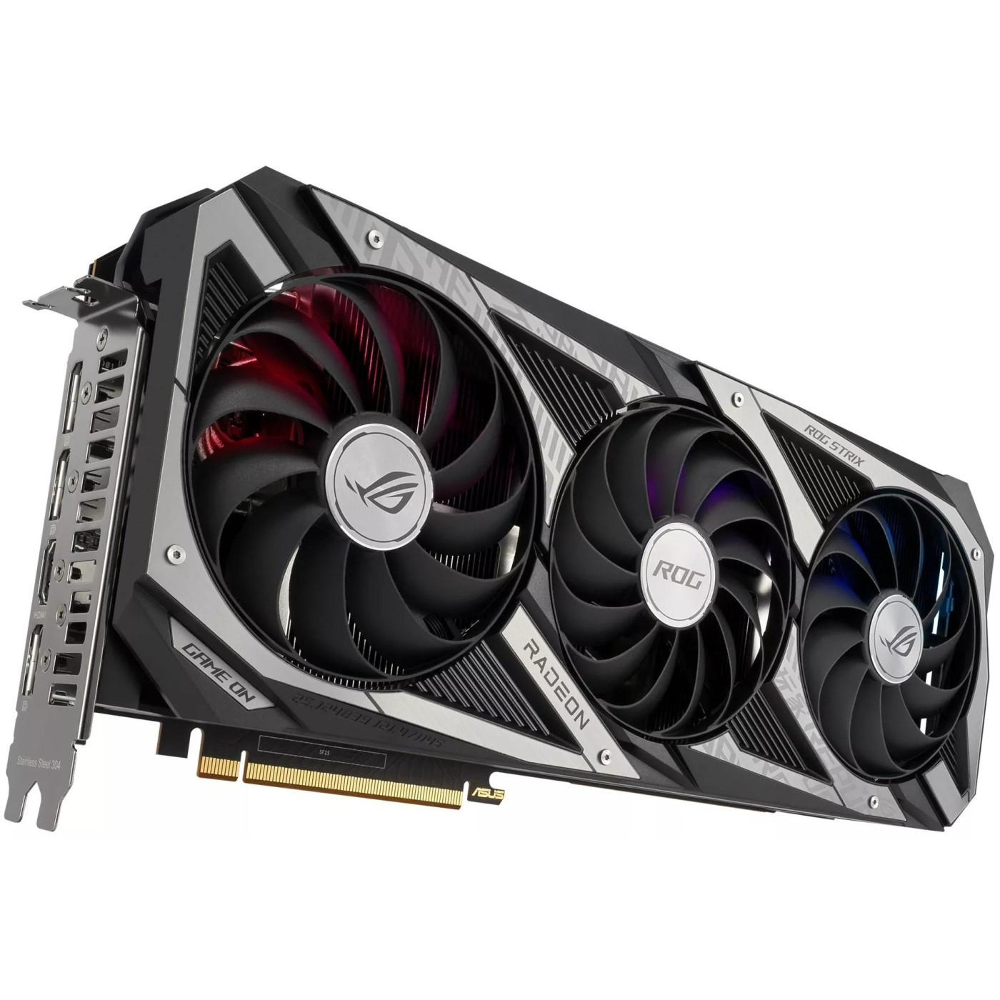 Видеокарта ASUS AMD Radeon RX 6750 XT 12GB STRIX (STRIX-RX6750XT-O12G-GAM) (GDDR6, 192 bit, PCI-E 4.0 x16) U1