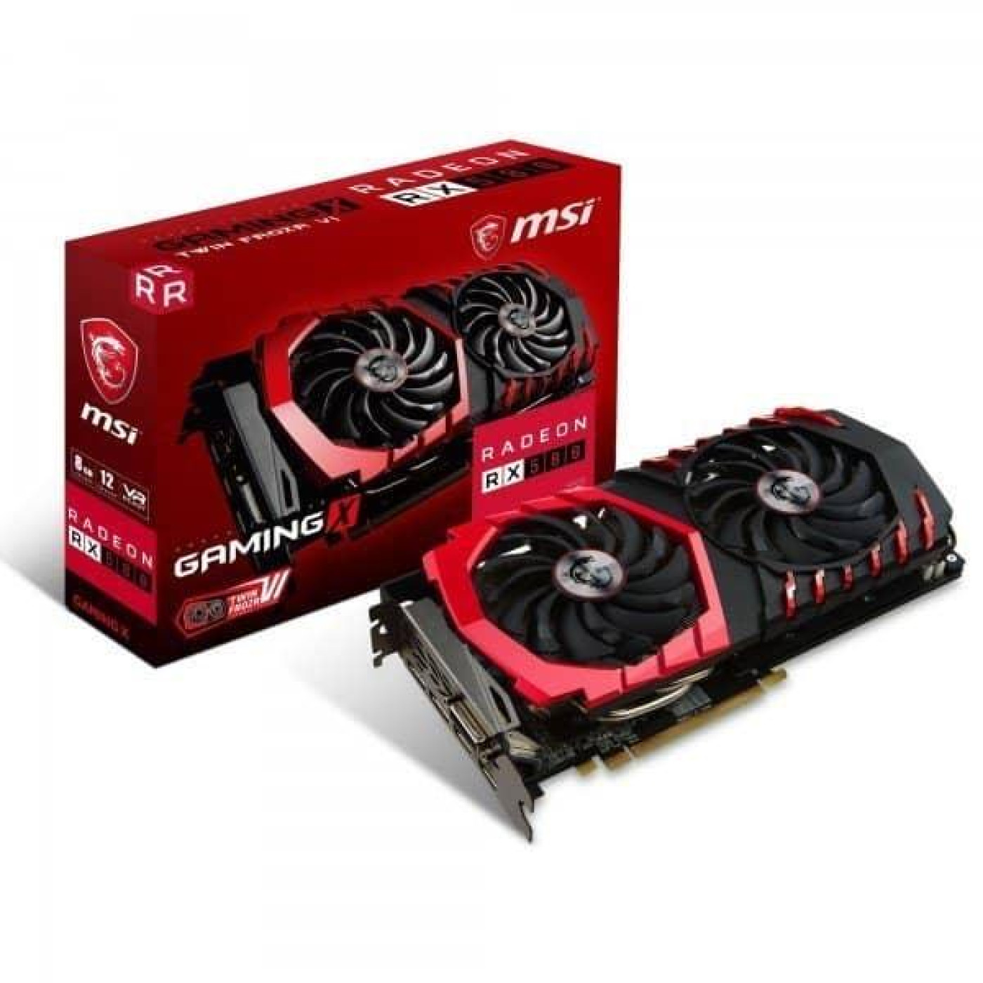 Відеокарта MSI AMD Radeon RX 580 8Gb Gaming X (Radeon RX 580 GAMING X 8G) (GDDR5, 256 bit, PCI-E 3.0 x16) Б/в