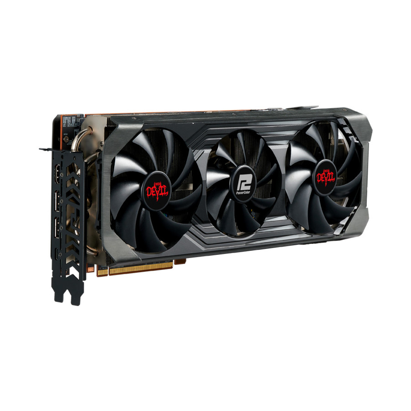 Видеокарта PowerColor AMD Radeon RX 6900 XT 16Gb Red Devil (AXRX 6900XT 16GBD6-3DHE/OC) (GDDR6, 256 bit, PCI-E v4.0) Б/у,U1