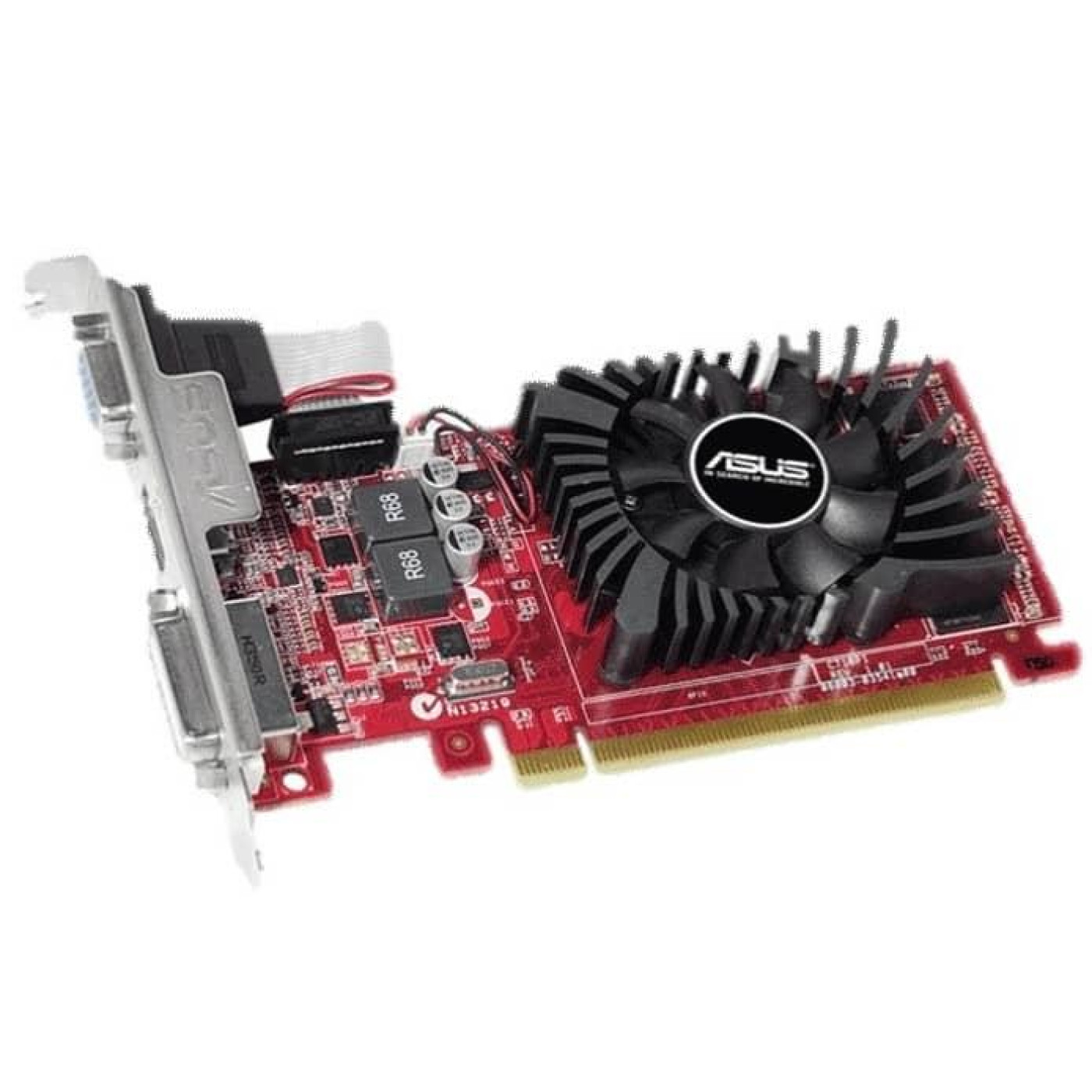 Видеокарта ASUS AMD Radeon R7 240 4GB DDR3 (R7240-OC-4GD3-L) (GDDR3, 128 bit, PCI-E 3.0) Б/у