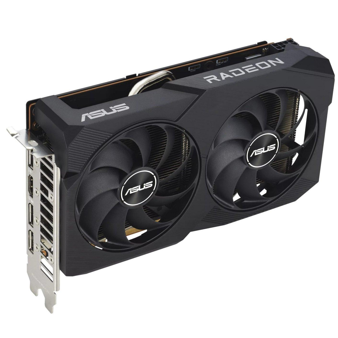 Відеокарта ASUS AMD Radeon RX 7600 8GB DUAL OC V2 (DUAL-RX7600-O8G-V2) (GDDR6, 128 bit, PCI-E v4.0 x8) Б/в