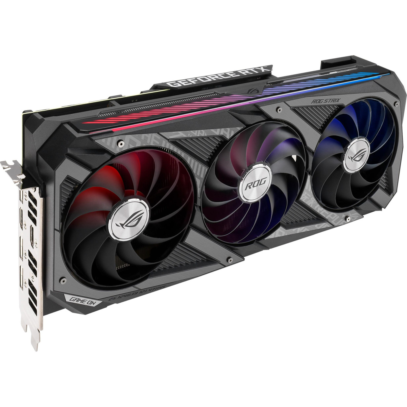 Відеокарта ASUS RTX 3060Ti 8Gb ROG Strix Gaming OC (ROG-STRIX-RTX3060TI-O8G-GAMING) (GDDR6, 256 bit, PCI-E v4.0 x16) Б/в