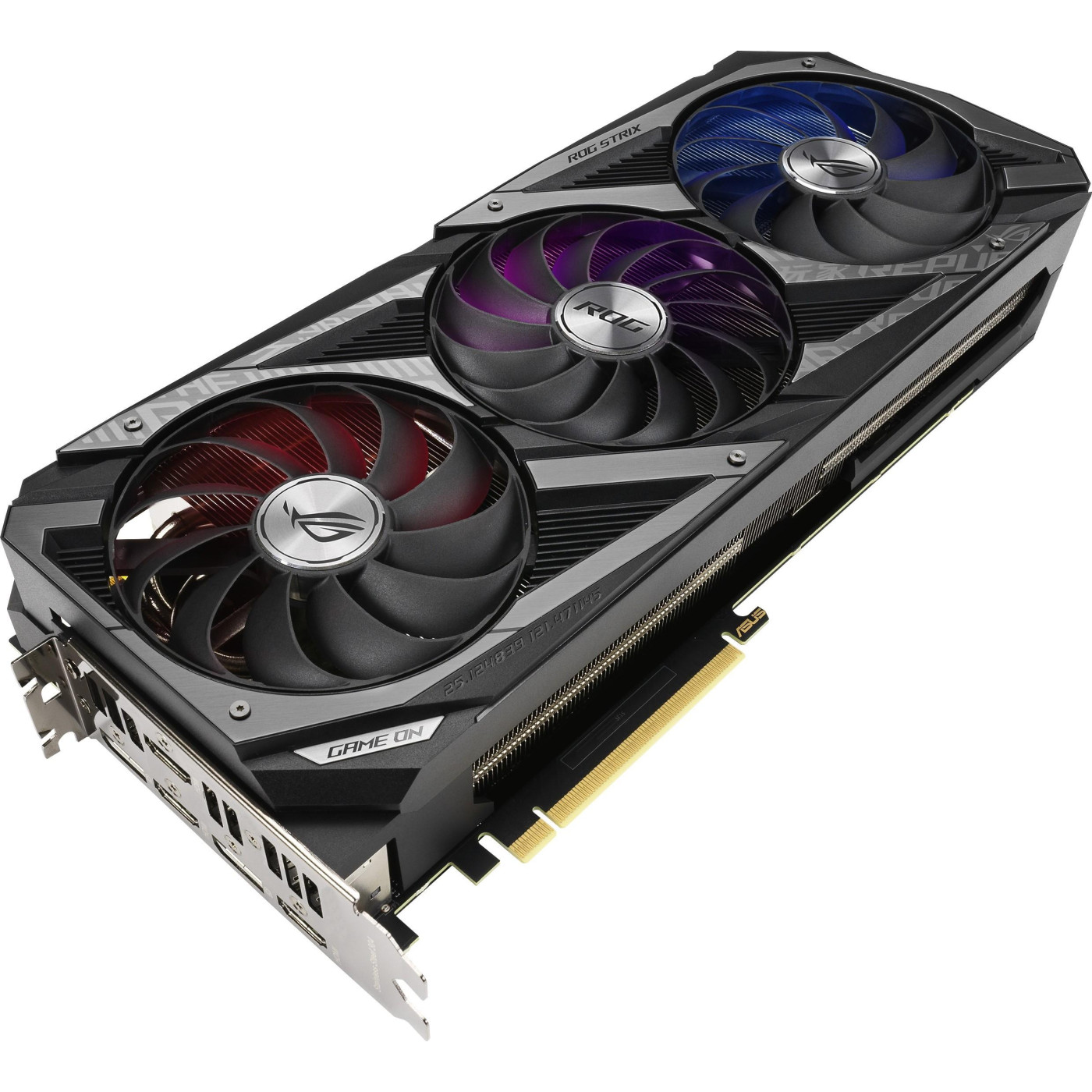 Відеокарта ASUS RTX 3060Ti 8Gb ROG Strix Gaming OC (ROG-STRIX-RTX3060TI-O8G-GAMING) (GDDR6, 256 bit, PCI-E v4.0 x16) Б/в