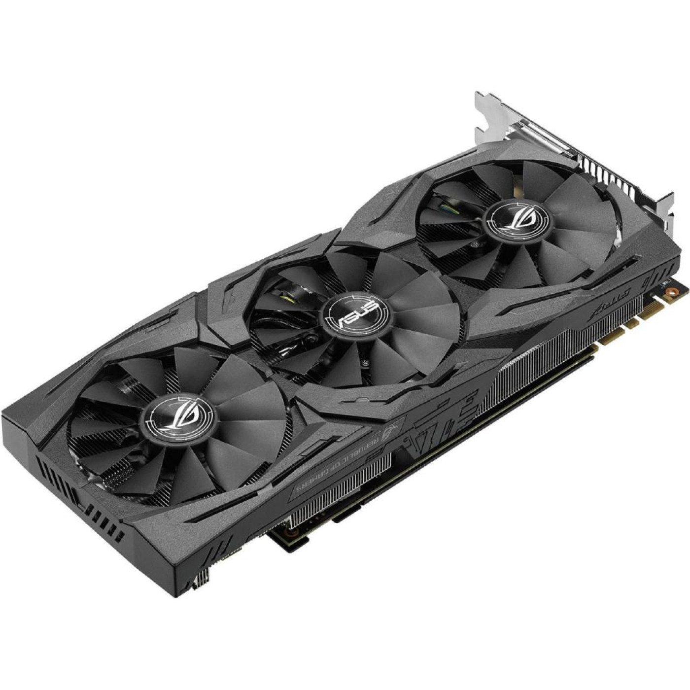 Відеокарта ASUS GTX 1080Ti 11Gb Strix OC (ROG-STRIX-GTX1080TI-O11G-GAMING) (GDDR5X, 352 bit, PCI-E 3.0 x16) Б/в