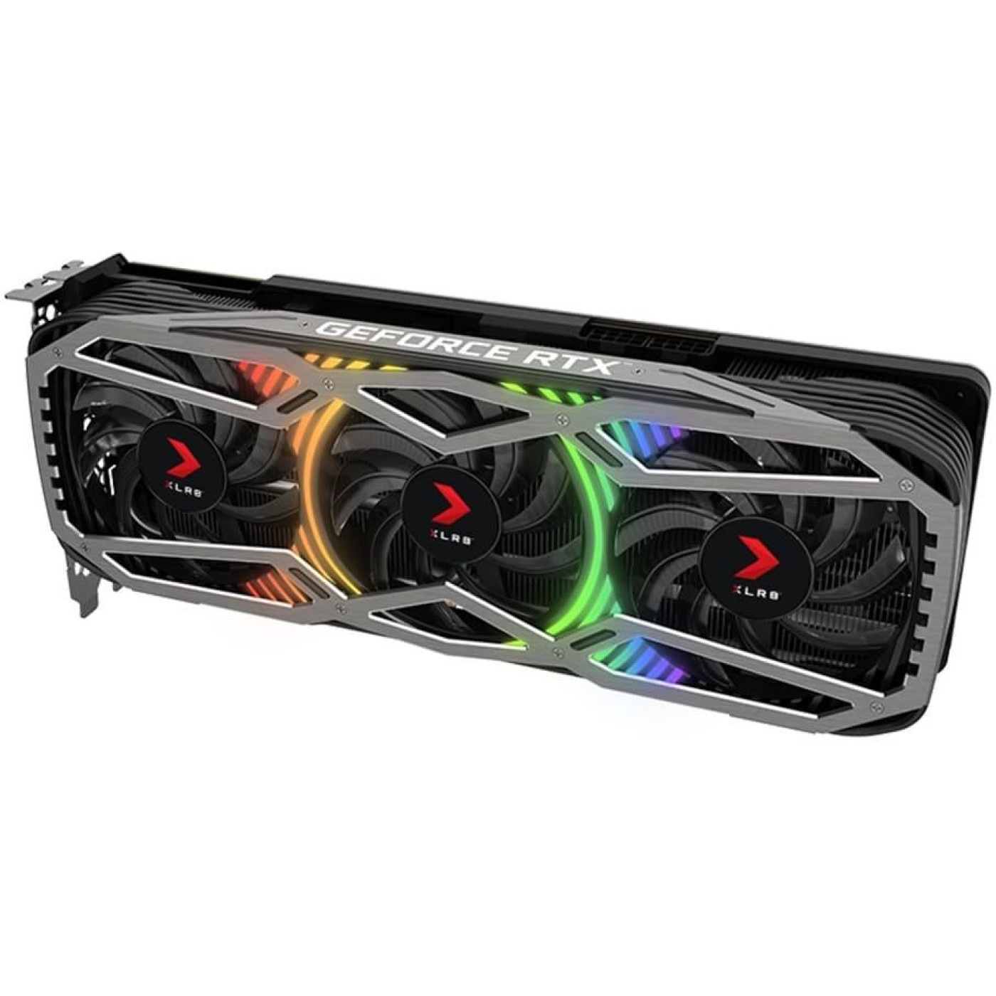 Відеокарта PNY RTX 3070 8Gb XLR8 Gaming Revel EPIC-X RGB Triple Fan Edition (VCG30708TFXPPB) (GDDR6, 256 bit, PCI-E v4.0 x16) Б/в