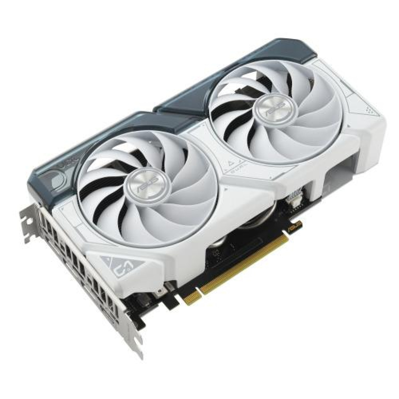 Видеокарта ASUS RTX 4060 TI 8GB DUAL OC WHITE (DUAL-RTX4060TI-O8G-WHITE) (GDDR6, 128 bit, PCI-E v4.0) Б/у