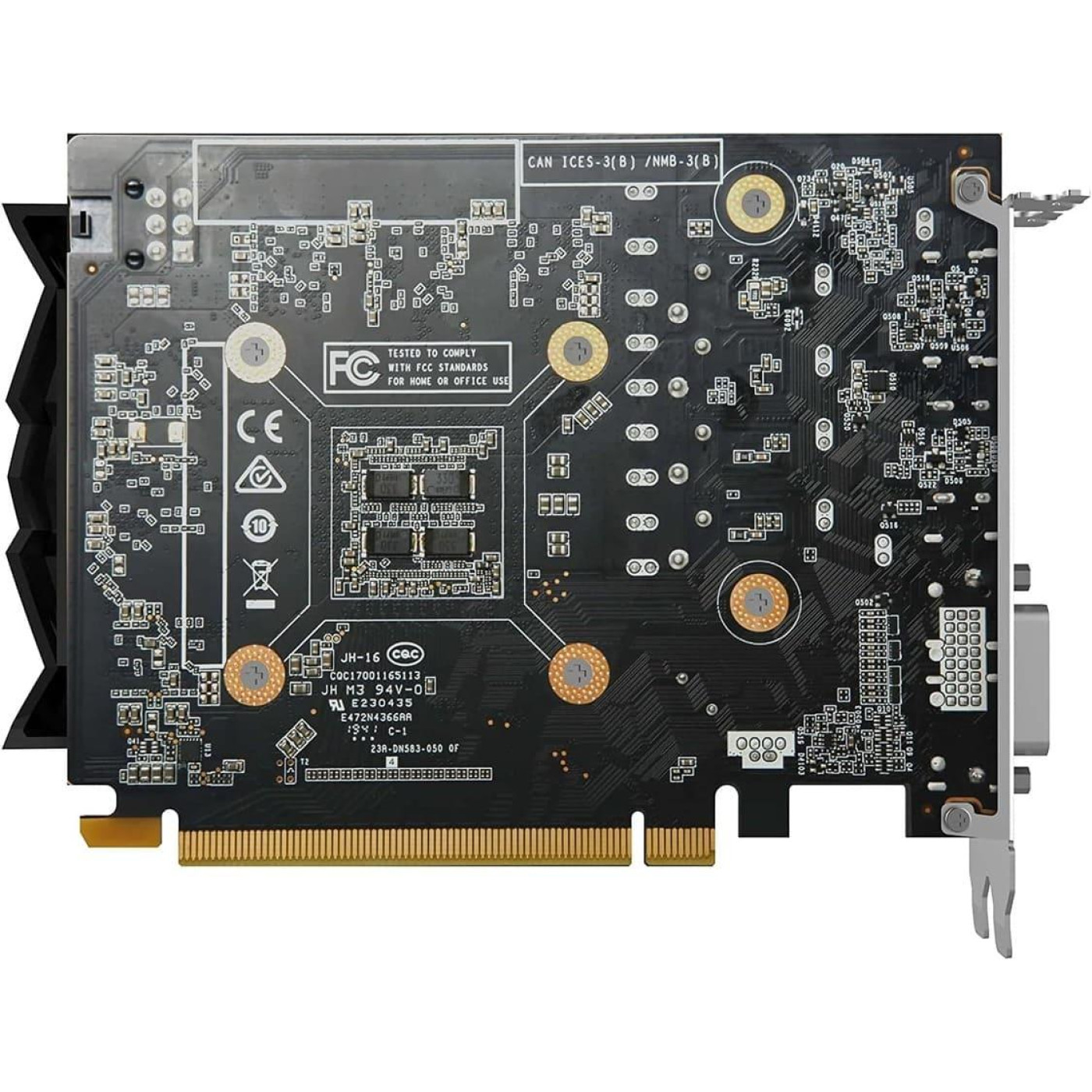 Видеокарта Zotac GTX 1650 4GB AMP Core (ZT-T16520J-10L) (GDDR6, 128 bit, PCI-E 3.0 x16)