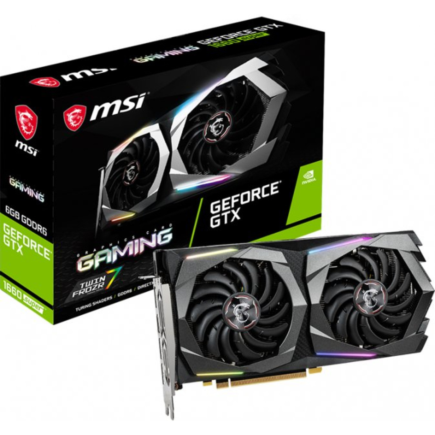 Видеокарта MSI RTX 2060 6Gb Gaming Z (GeForce RTX 2060 Gaming Z 6G) (GDDR6, 192 bit, PCI-E 3.0 x16)