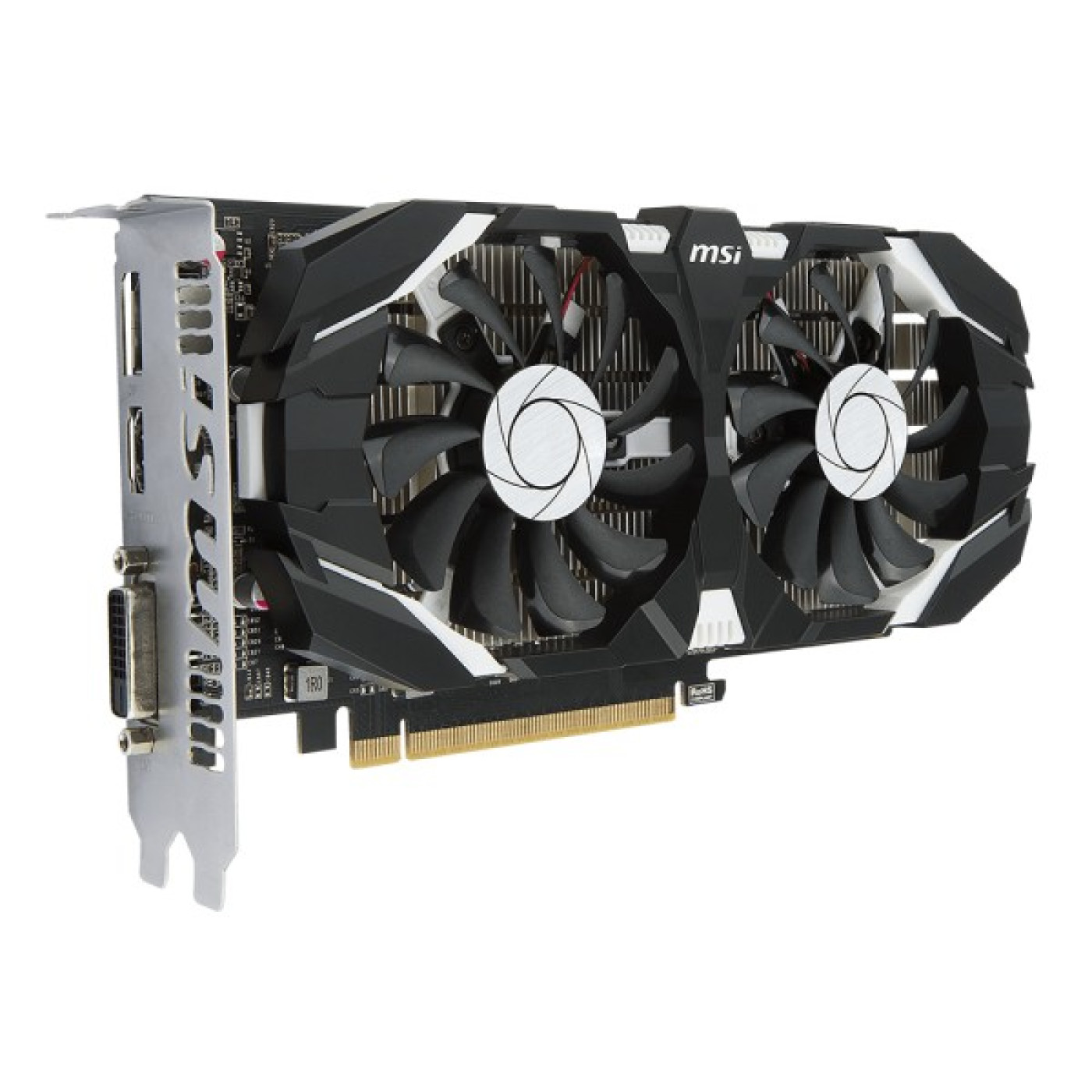 Видеокарта MSI GTX 1050Ti 4Gb (GTX 1050Ti 4GT OC) (GDDR5, 128 bit, PCI-E 3.0 x16)
