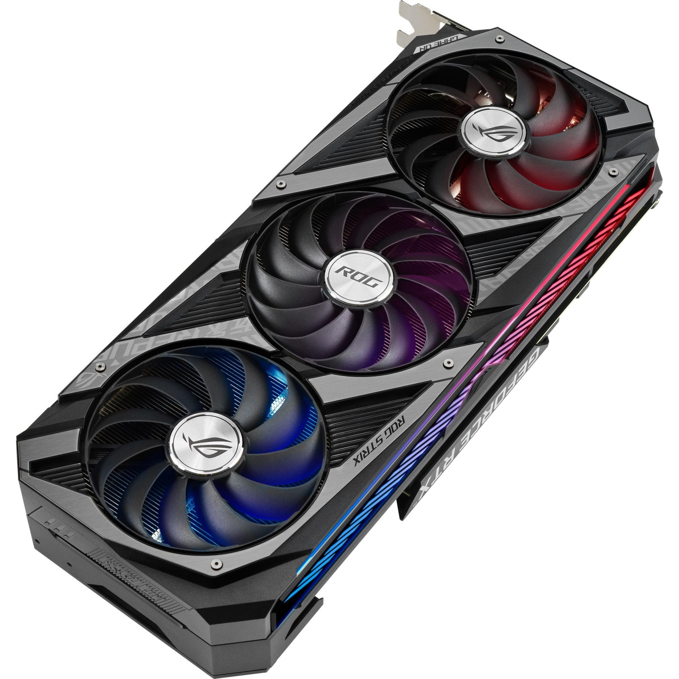 Відеокарта ASUS RTX 3060Ti 8Gb ROG Strix Gaming OC (ROG-STRIX-RTX3060TI-O8G-GAMING) (GDDR6, 256 bit, PCI-E v4.0 x16) Б/в