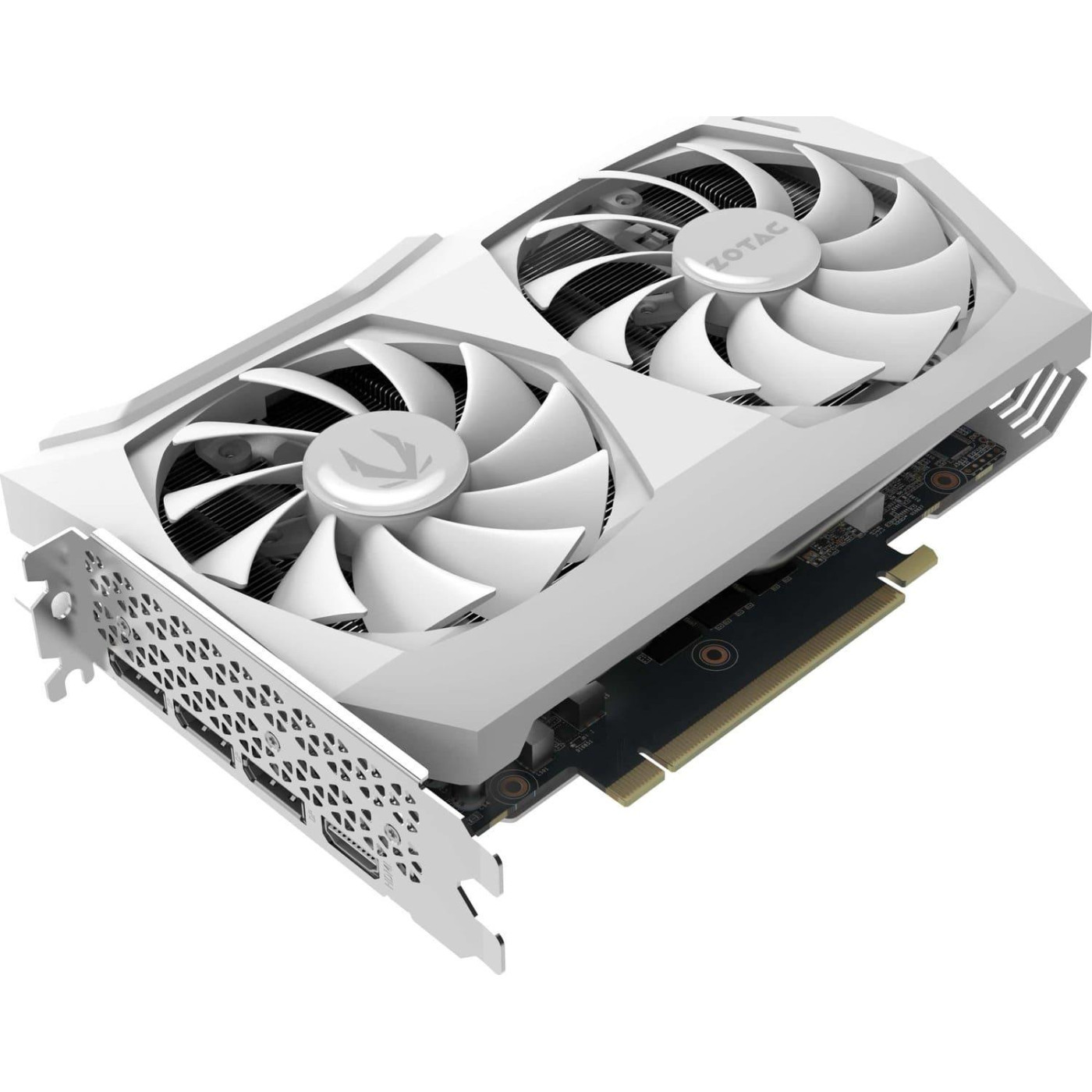Видеокарта Zotac RTX 3070 Twin Edge OC White Edition (ZT-A30700J-10P) (GDDR6, 256 bit, PCI-E v4.0 x16) Б/у