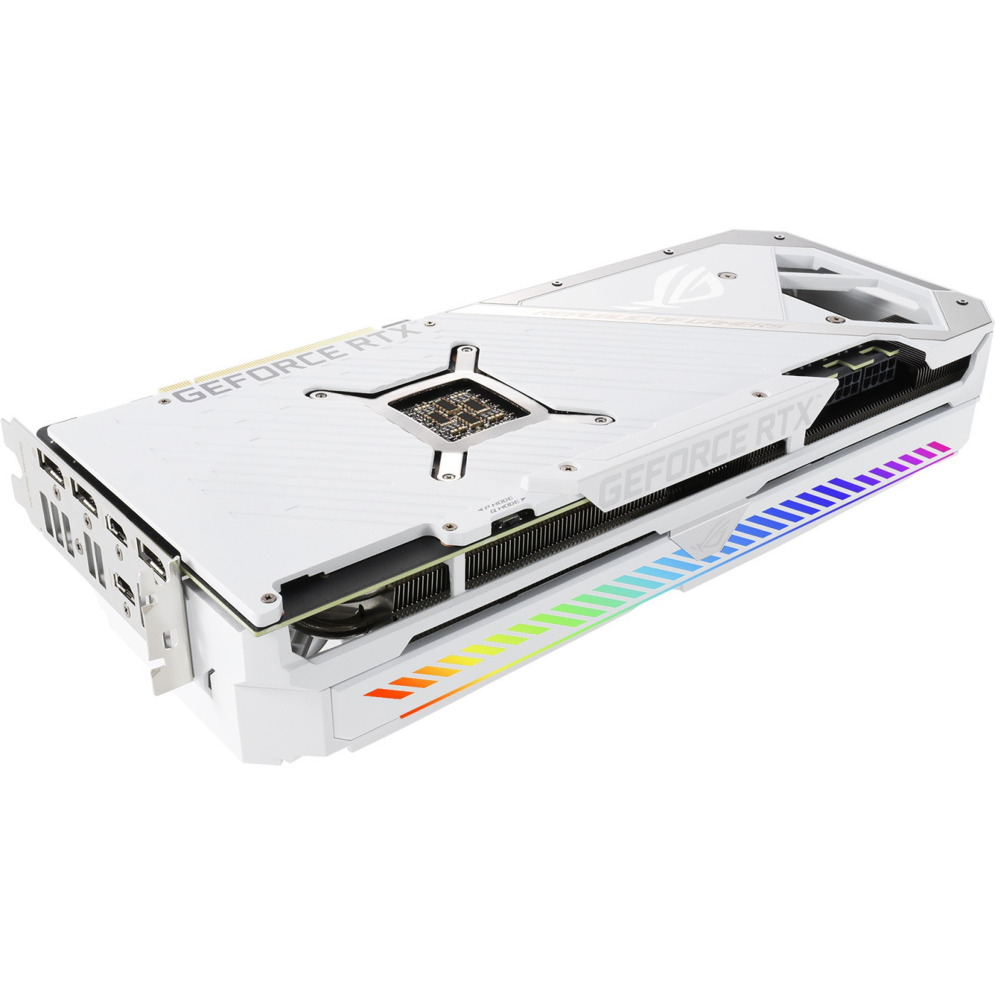 Видеокарта ASUS RTX 3070 8Gb ROG Strix White OC V2 LHR (ROG-STRIX-RTX3070-O8G-WHITE-V2) (GDDR6, 256 bit, PCI-E 4.0 x16)