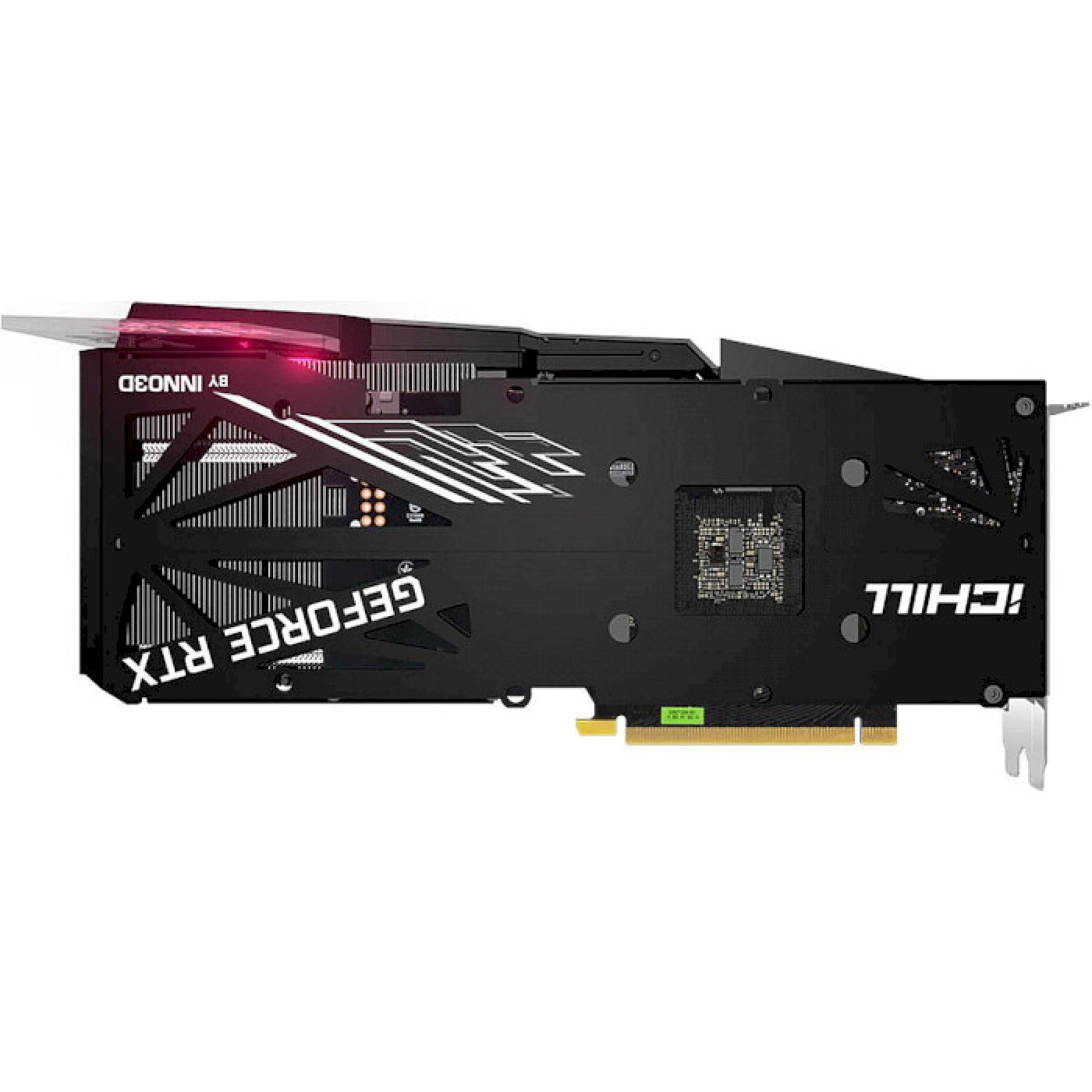 Відеокарта Inno3D RTX 3060 12Gb ICHILL X3 RED] (C30603-12D6X-167139AH) (GDDR6, 192 bit, PCI-E v4.0) Б/в