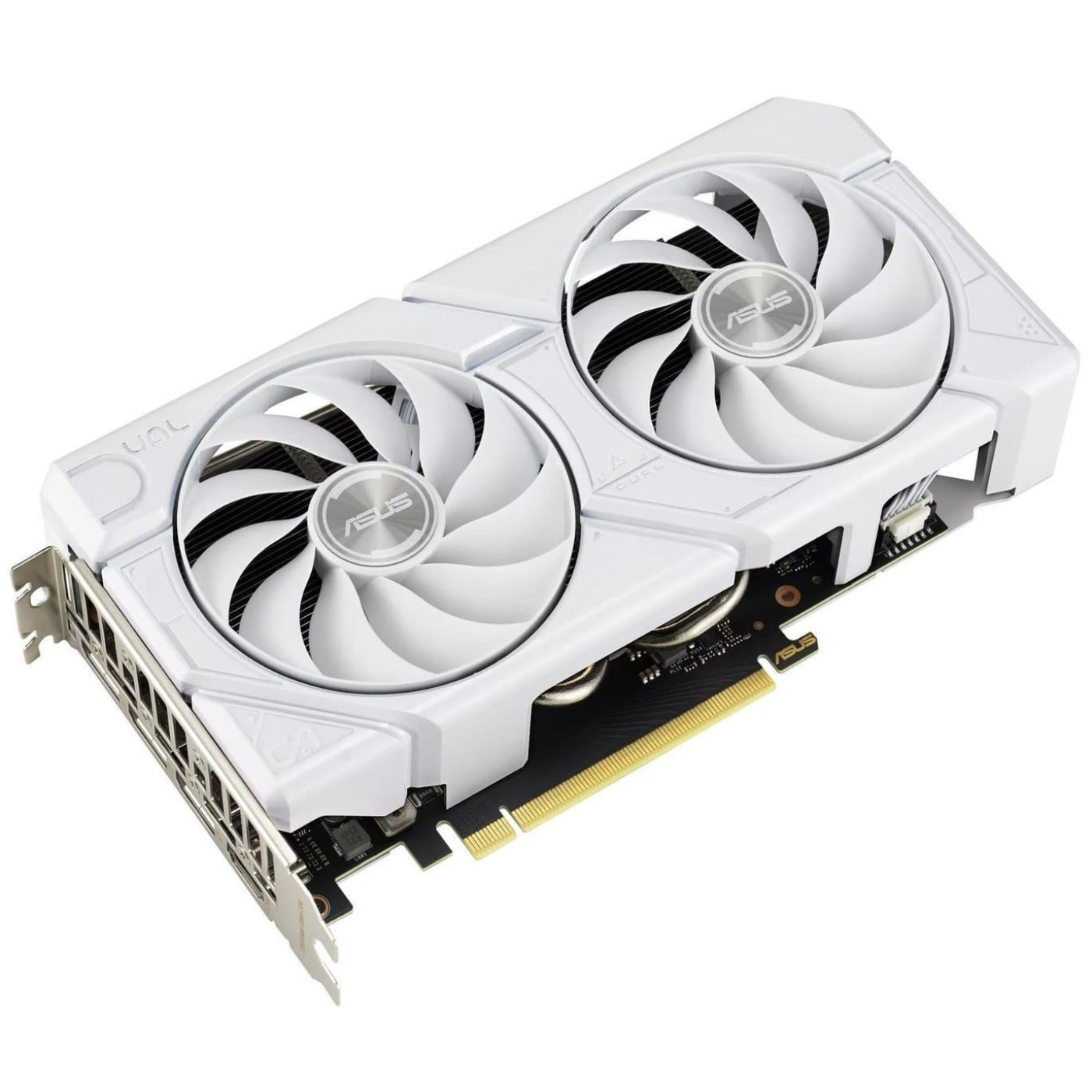 Відеокарта ASUS RTX 4060 8GB DUAL OC EVO WHITE (DUAL-RTX4060-O8G-EVO-WHITE) (GDDR6, 128 bit, PCI-E v4.0 x8) Б/в