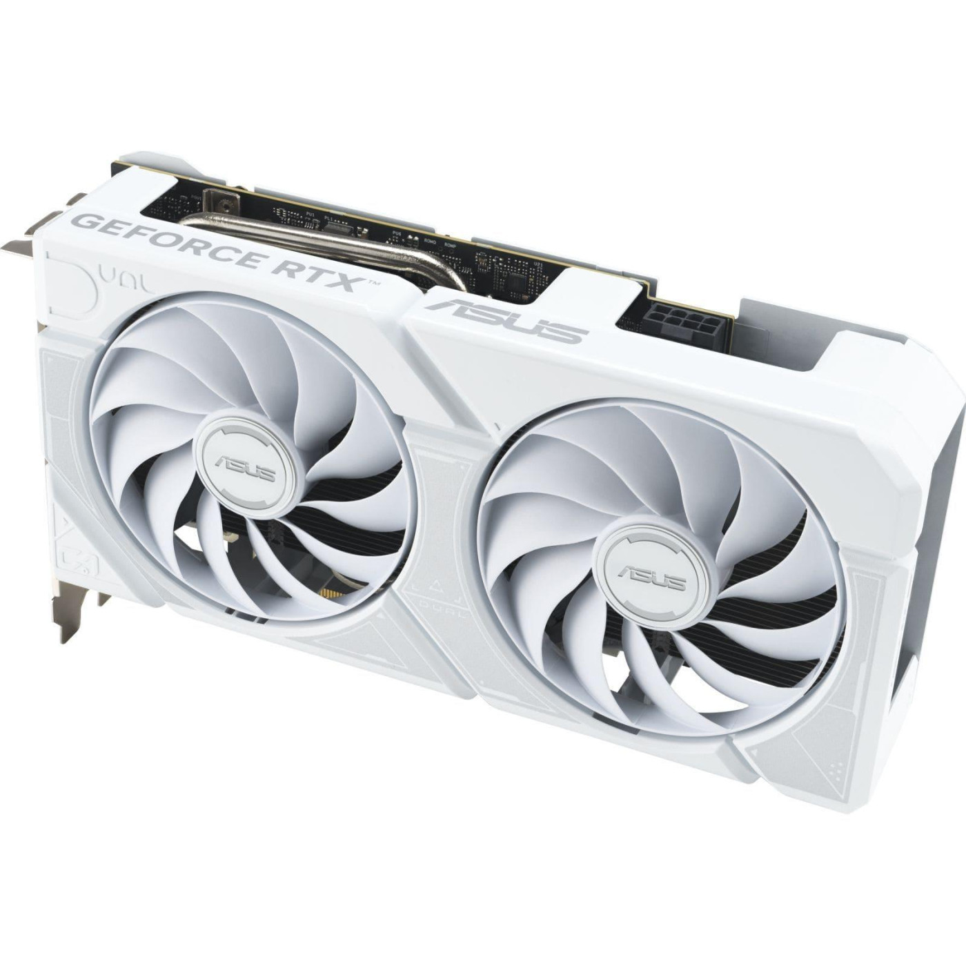 Відеокарта ASUS RTX 5060 TI 16GB Dual OC WHITE (DUAL-RTX5060TI-O16G-WHITE) (GDDR7, 128 bit, PCI-E v5.0 x8)