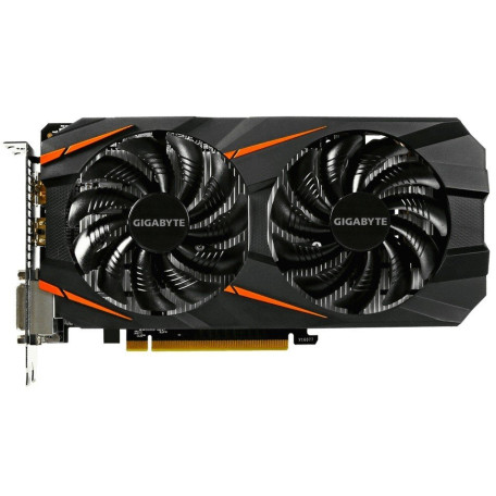 Відеокарта Gigabyte GTX 1060 3Gb Windforce OC Mini (GV-N1060WF2OC-3GD-MI) (GDDR5, 192 bit, PCI-E 3.0 x16) Б/в