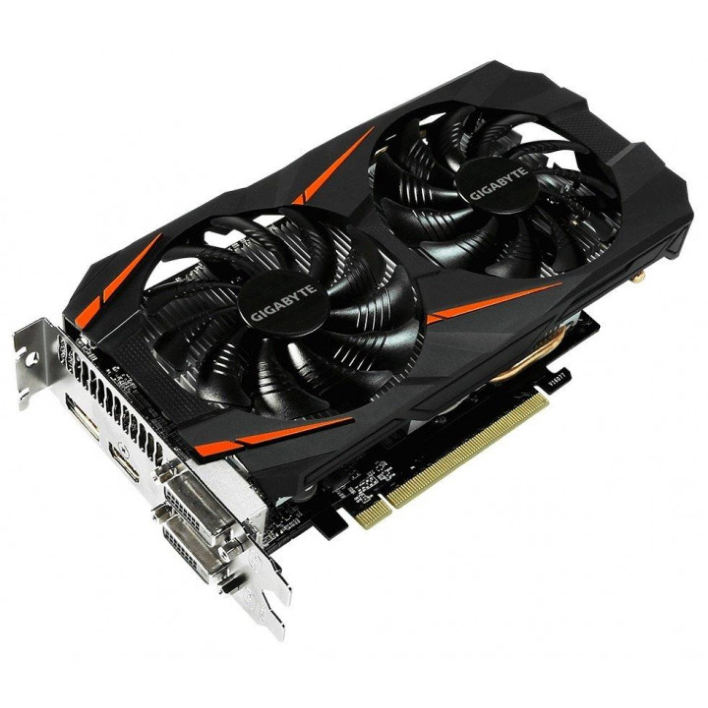 Видеокарта Gigabyte GTX 1060 3Gb Windforce OC Mini (GV-N1060WF2OC-3GD-MI) (GDDR5, 192 bit, PCI-E 3.0 x16)