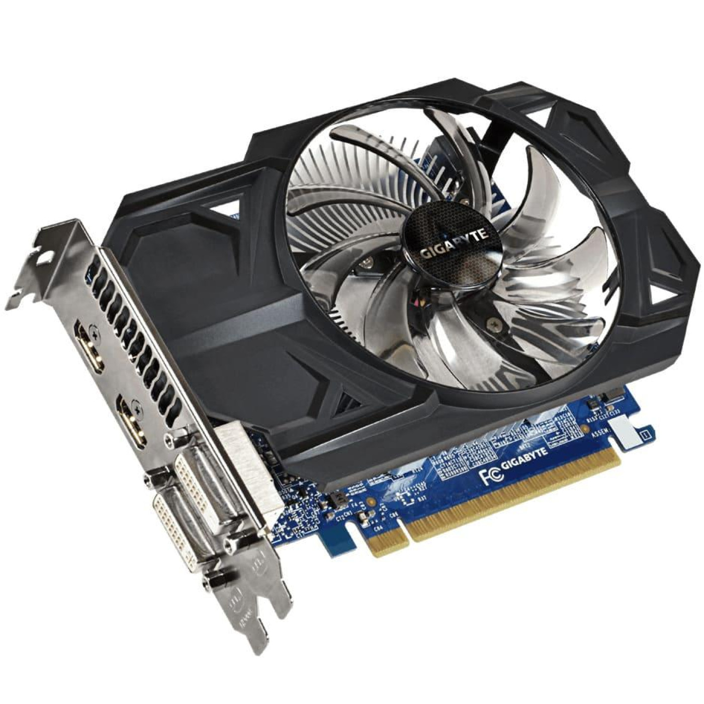 Відеокарта Gigabyte GTX 750Ti 1Gb (GV-N75TOC-1GI) (GDDR5, 128 bit, PCI-E v3.0) Б/в