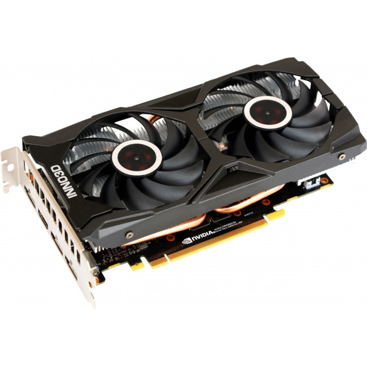 Відеокарта Inno3D GTX 1660 6Gb Super Twin X2 Bulk (M166SK-06D6) (GDDR6, 192 bit, PCI-E 3.0 x16) Б/в