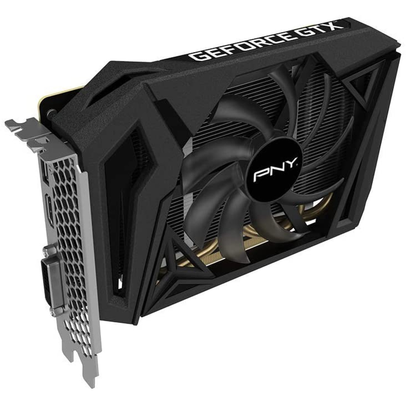 Відеокарта PNY GTX 1660 6GB Super OC Single Fan (VCG16606SSFPPB) (GDDR6, 192 bit, PCI-E 3.0 x16) Б/в