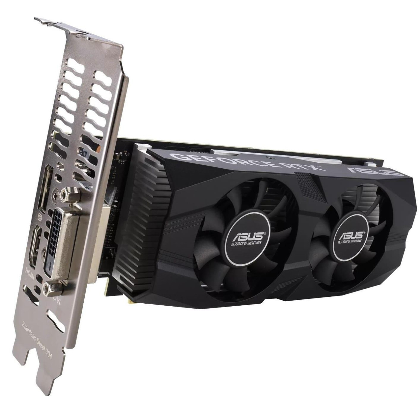 Відеокарта ASUS RTX 3050 6Gb LP BRK OC (RTX3050-O6G-LP-BRK) (GDDR6, 96 bit, PCI-E v4.0 x8)