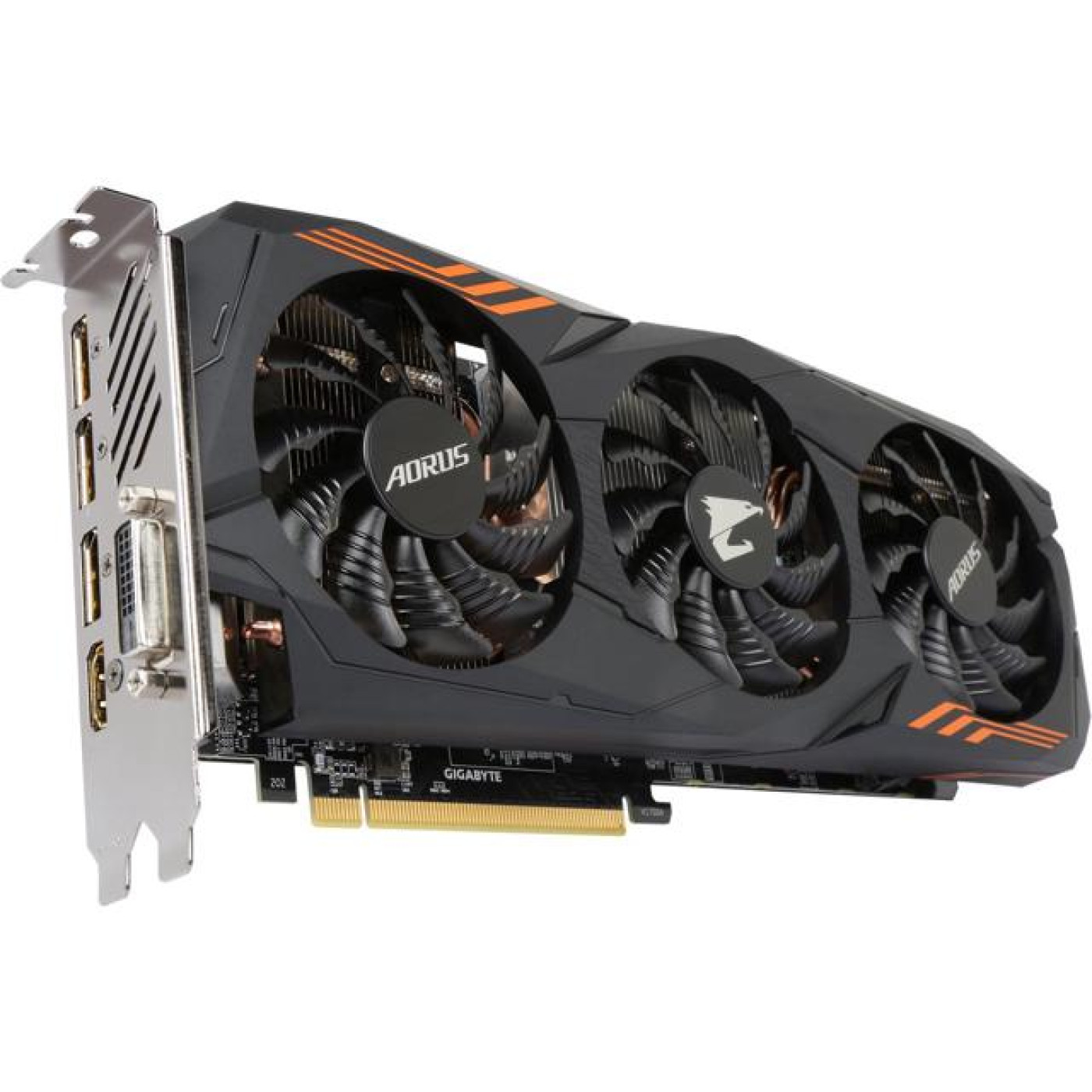 Відеокарта Gigabyte GTX 1060 6Gb Aorus (GV-N1060AORUS-6GD) (GDDR5, 192 bit, PCI-E 3.0 x16) Б/в