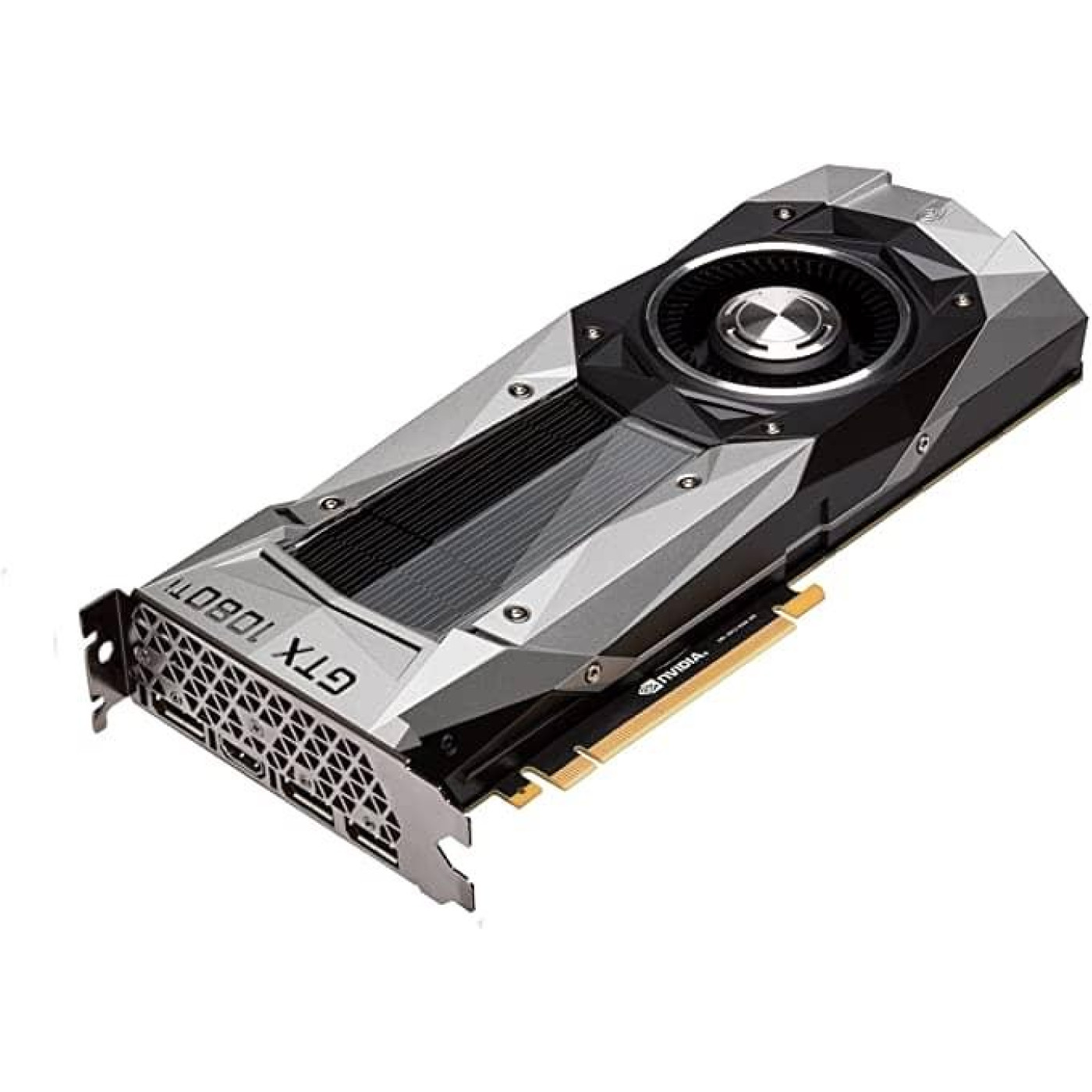 Видеокарта Nvidia GTX 1080Ti 11Gb Founders Edition (N_GTX1080TI-FE) (GDDR5X, 352 bit, PCI-E 3.0 x16) Б/у