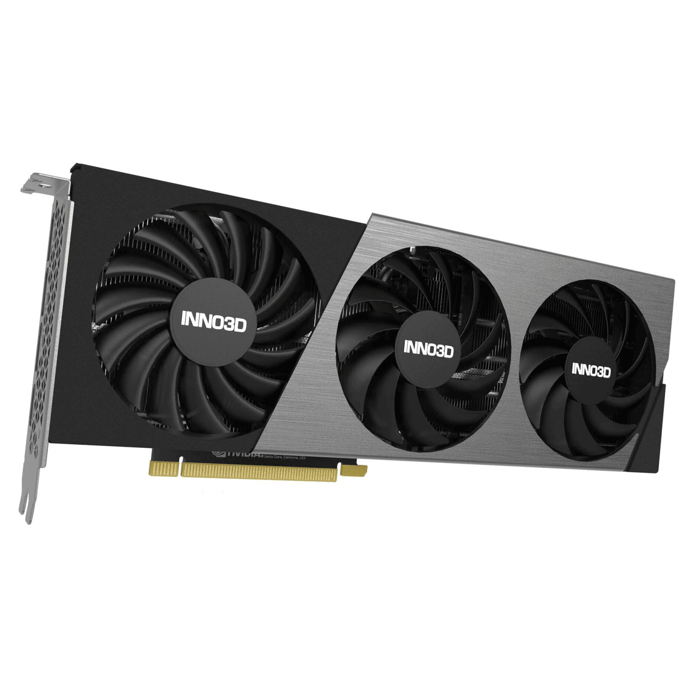 Видеокарта Inno3D RTX 4070 12GB X3 OC (N40703-126XX-185252L) (GDDR6X, 192 bit, PCI-E 4.0 x16)
