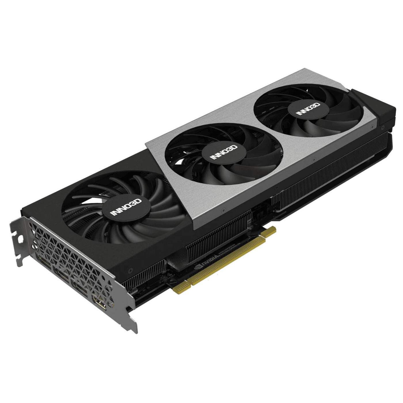 Видеокарта Inno3D RTX 4070 12GB X3 OC (N40703-126XX-185252L) (GDDR6X, 192 bit, PCI-E 4.0 x16)