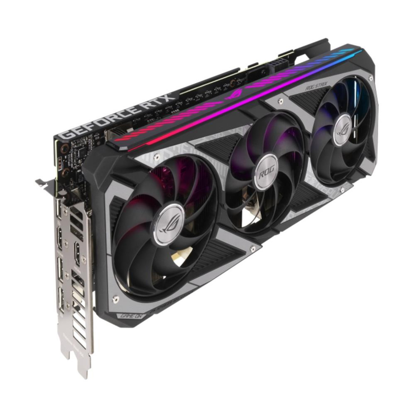 Видеокарта ASUS RTX 3060 12Gb ROG Strix OC LHR (ROG-STRIX-RTX3060-O12G-V2-GAMING) (GDDR6, 192 bit, PCI-E 4.0 x16)