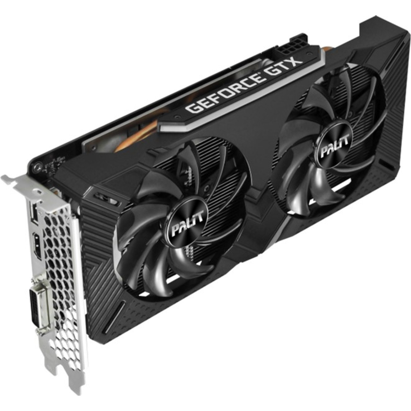 Видеокарта Palit GTX 1660Ti 6GB Dual (NE6166S018J9-1160A-1) (NE6166T018J9-1160C) (GDDR6, 192 bit, PCI-E 3.0 x16) Б/у
