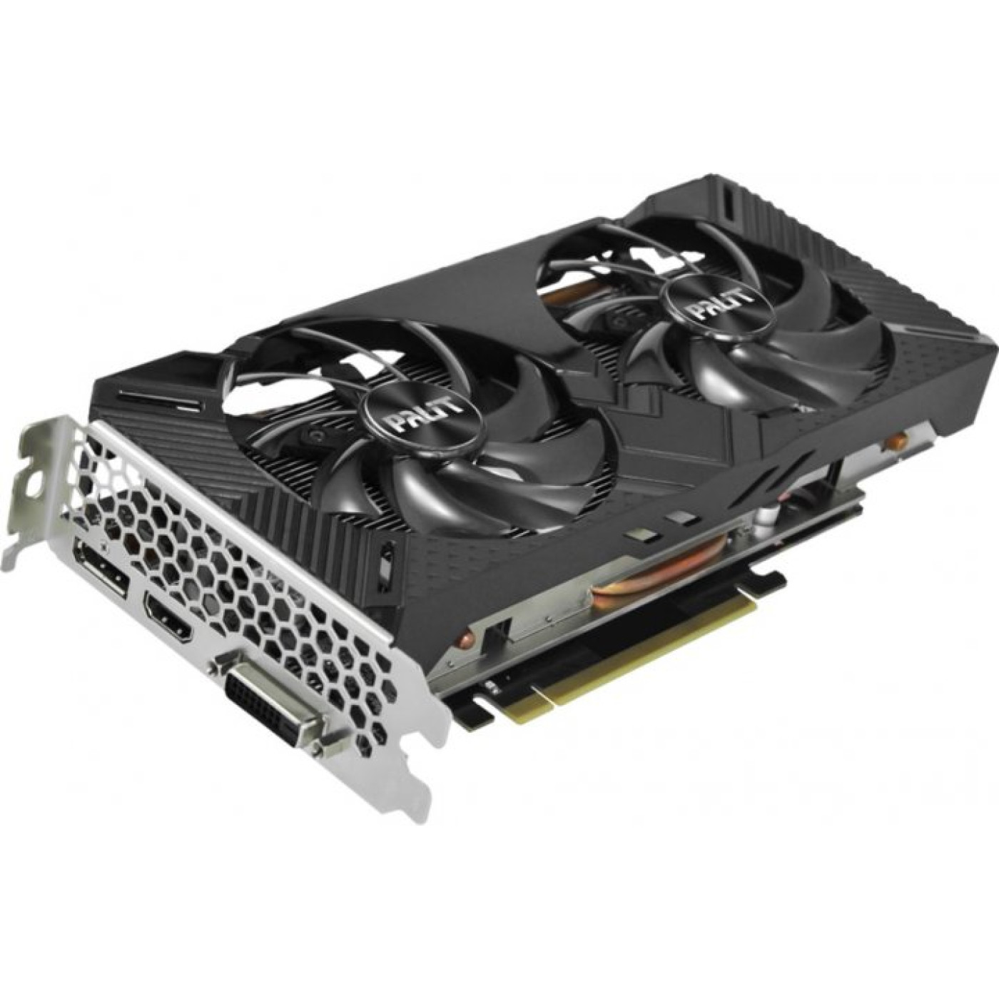 Видеокарта Palit GTX 1660Ti 6GB Dual (NE6166S018J9-1160A-1) (NE6166T018J9-1160C) (GDDR6, 192 bit, PCI-E 3.0 x16) Б/у