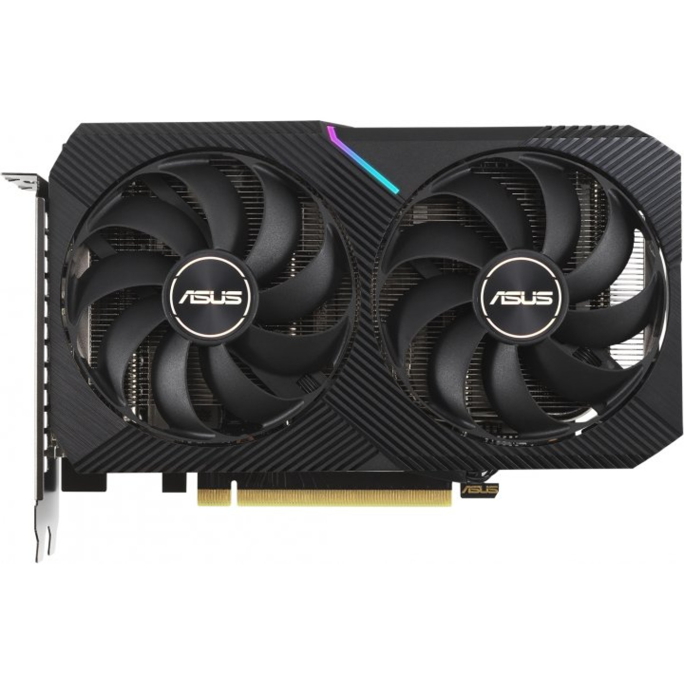 Відеокарта ASUS RTX 3060Ti 8Gb Mini V2 LHR (DUAL-RTX3060TI-8G-MINI-V2) (GDDR6, 256 bit, PCI-E v4.0 x16) Б/в