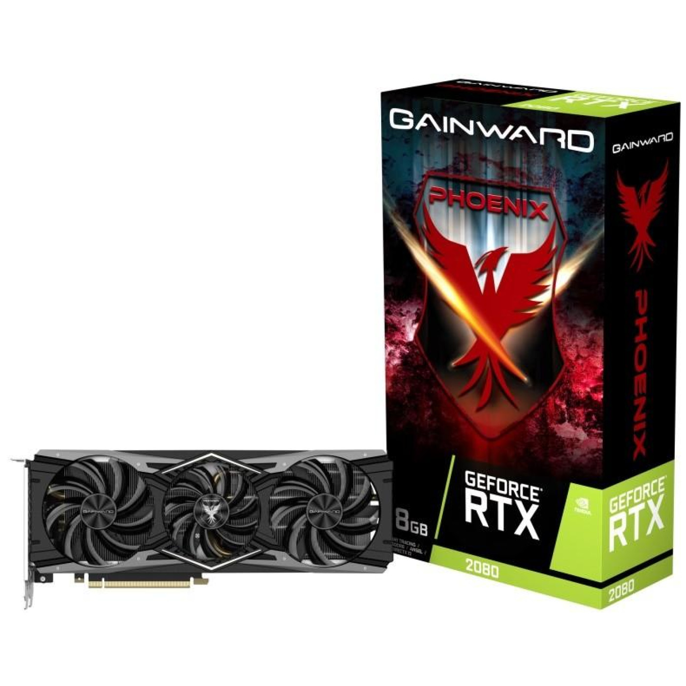 Відеокарта Gainward RTX 2080 8GB Phoenix GS (426018336-4146) (GDDR6, 256 bit, PCI-E 3.0 x16) Б/в