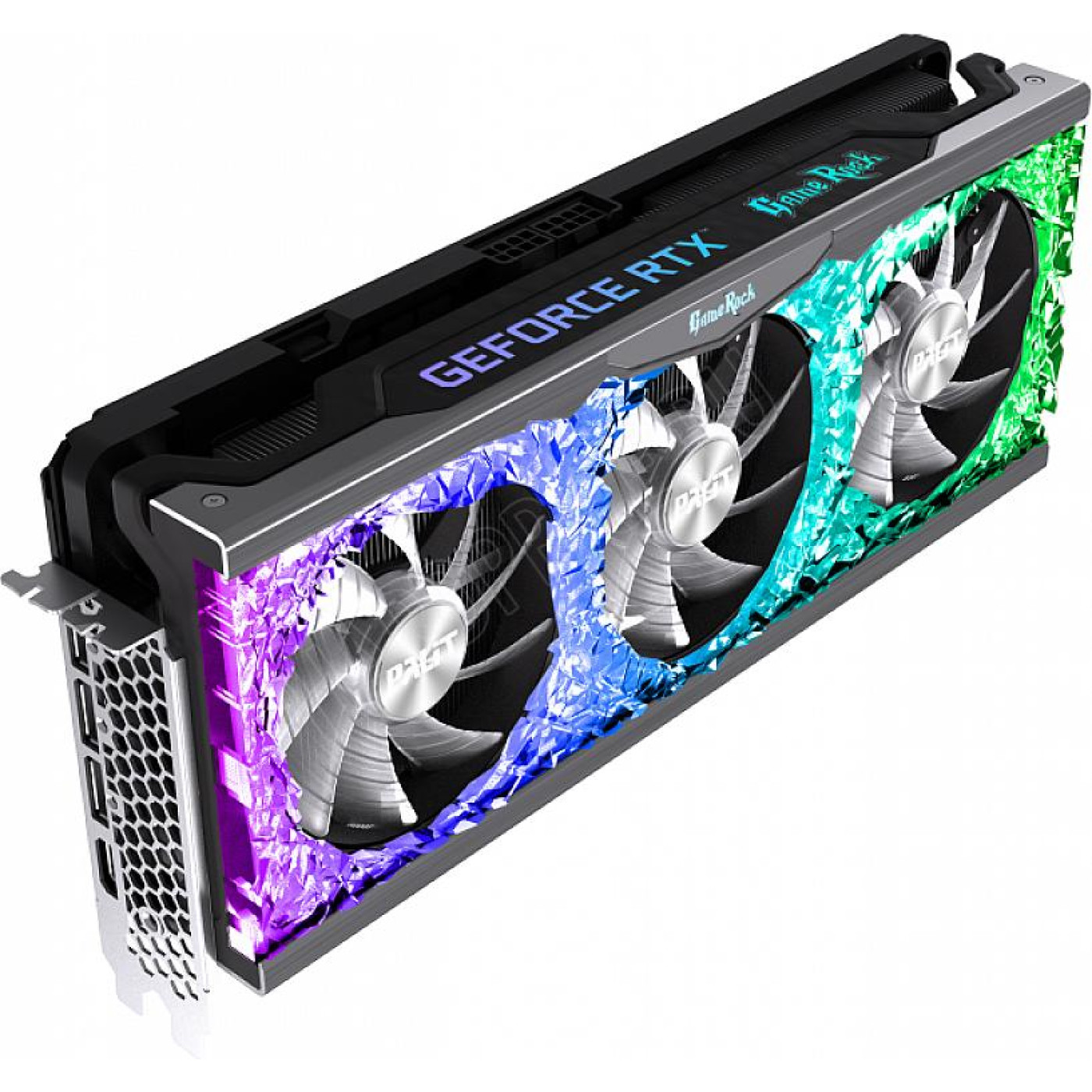 Відеокарта Palit RTX 3070Ti 8Gb GameRock (NED307T019P2-1047G) (GDDR6X, 256 bit, PCI-E v4.0) Б/в