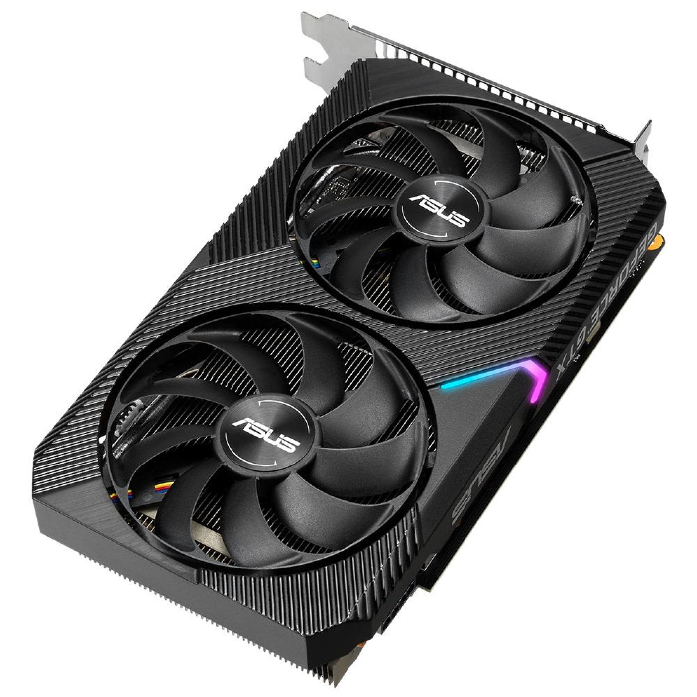 Видеокарта ASUS GTX 1660 6Gb Super Dual Mini (DUAL-GTX1660S-O6G-MINI) (GDDR6, 192 bit, PCI-E v3.0) Б/у