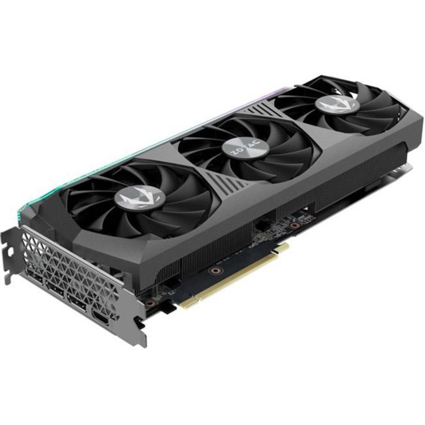 Відеокарта Zotac RTX 3070Ti AMP Holo 8GB (ZT-A30710F-10P) (GDDR6X, 256 bit, PCI-E v4.0) Б/в