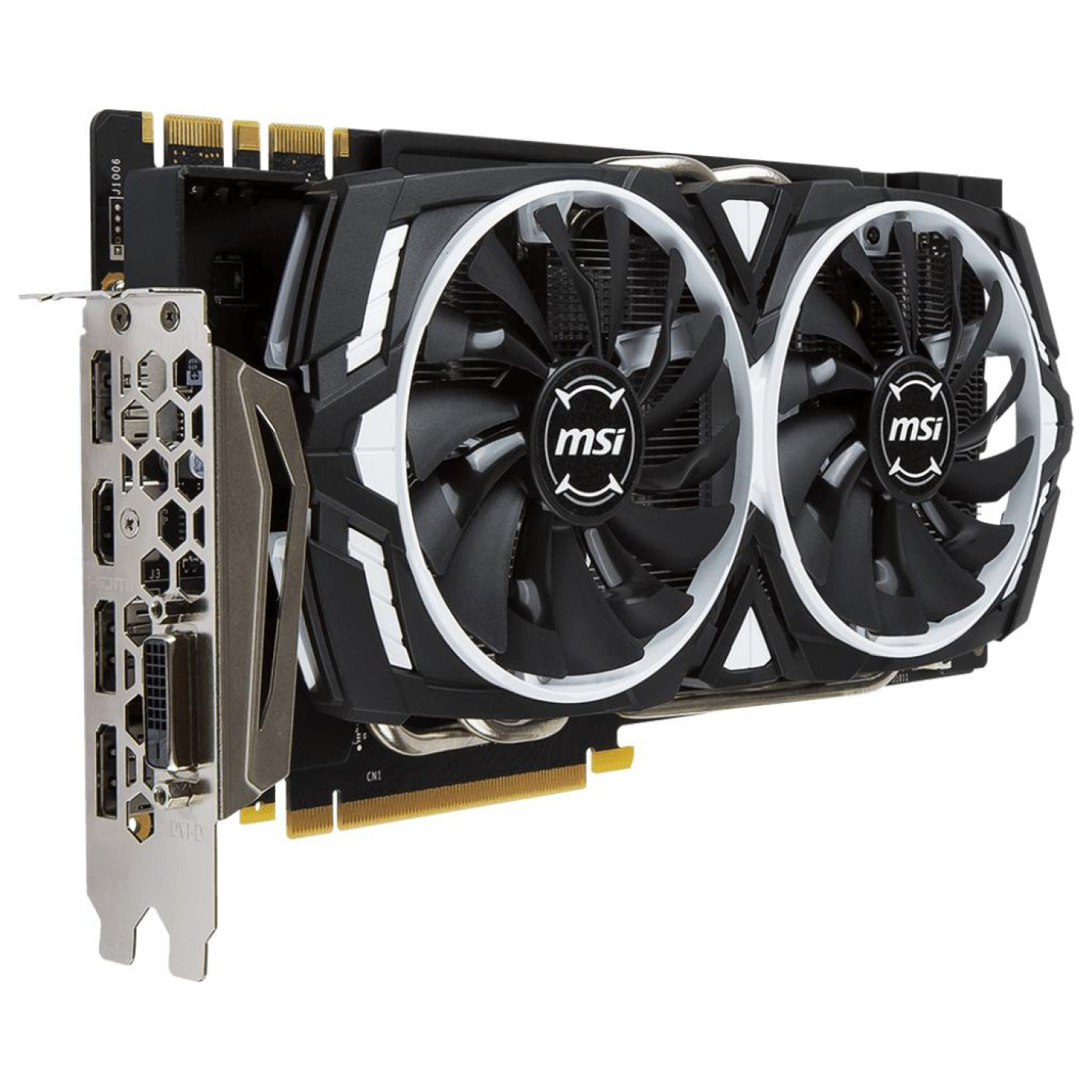 Видеокарта MSI GTX 1070Ti 8Gb ARMOR (GTX 1070 Ti ARMOR 8G) (GDDR5, 256 bit, PCI-E 3.0 x16) U1