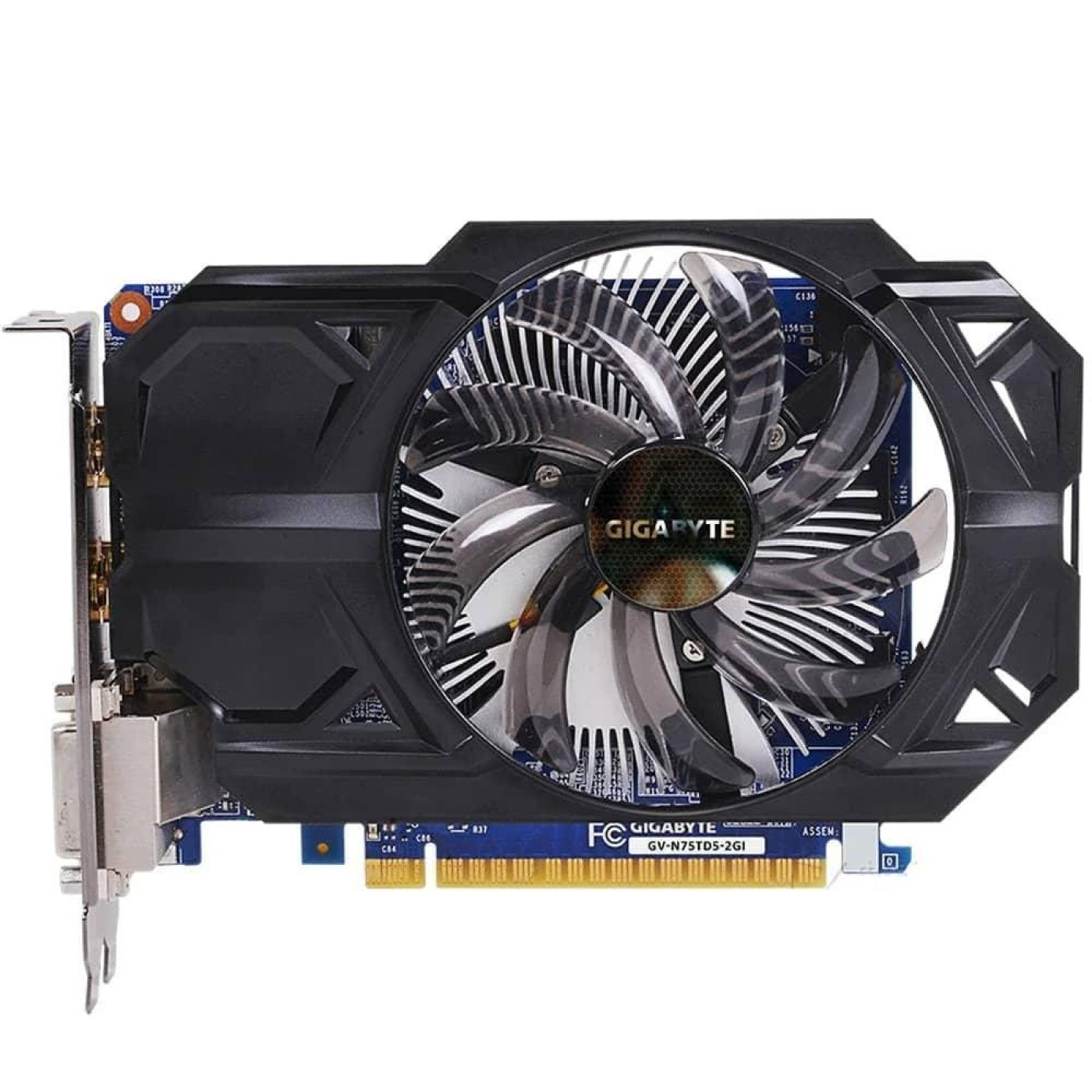 Видеокарта Gigabyte GTX 750 1Gb (GV-N750OC-1GI) (GDDR5, 128 bit, PCI-E 3.0 x16) Б/у