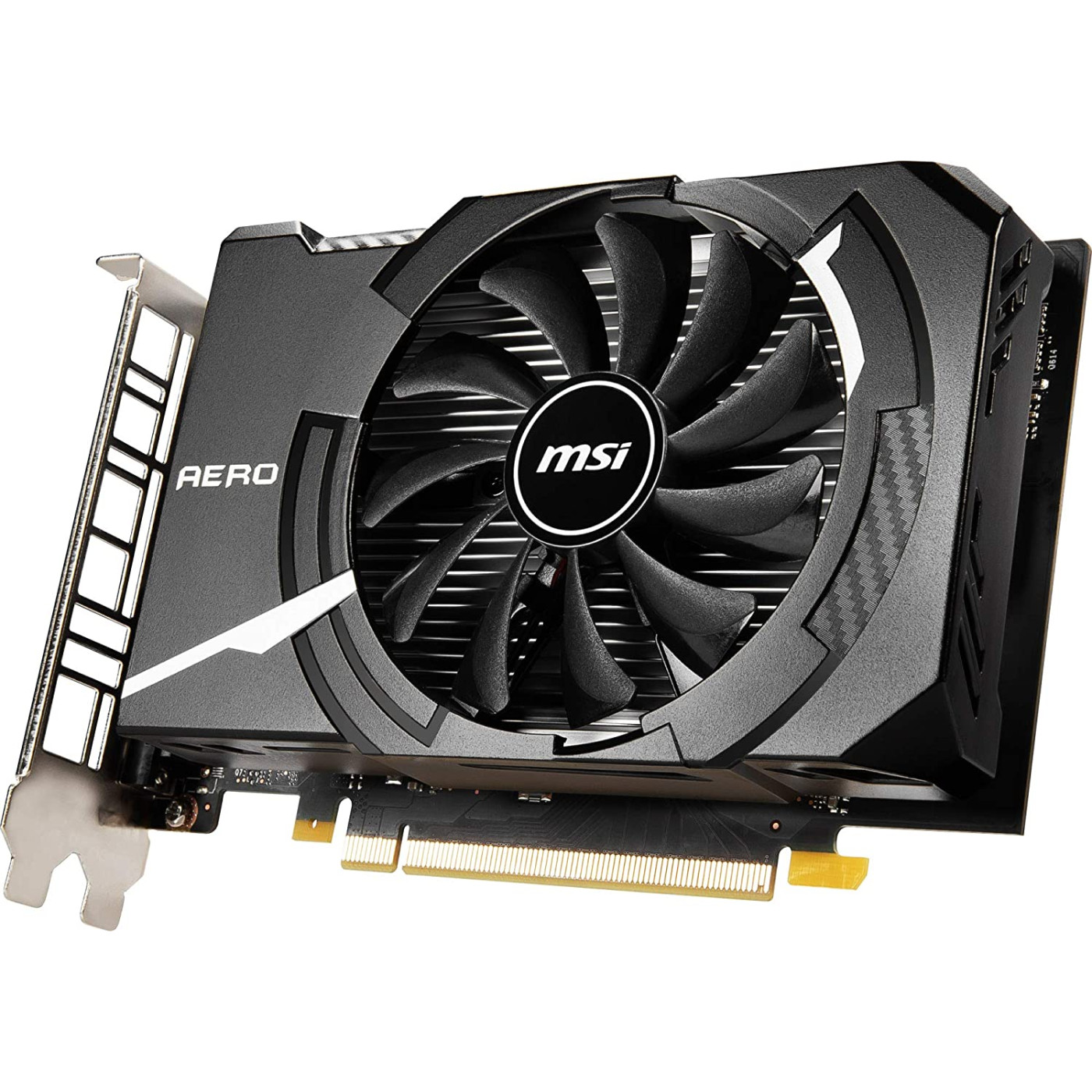 Відеокарта MSI GTX 1650 4Gb D6 AERO ITX OC (GTX 1650 D6 AERO ITX OC) (GeForce GTX 1650 D6 AERO ITX OC) (GDDR6, 128 bit, PCI-E v3.0) Б/в